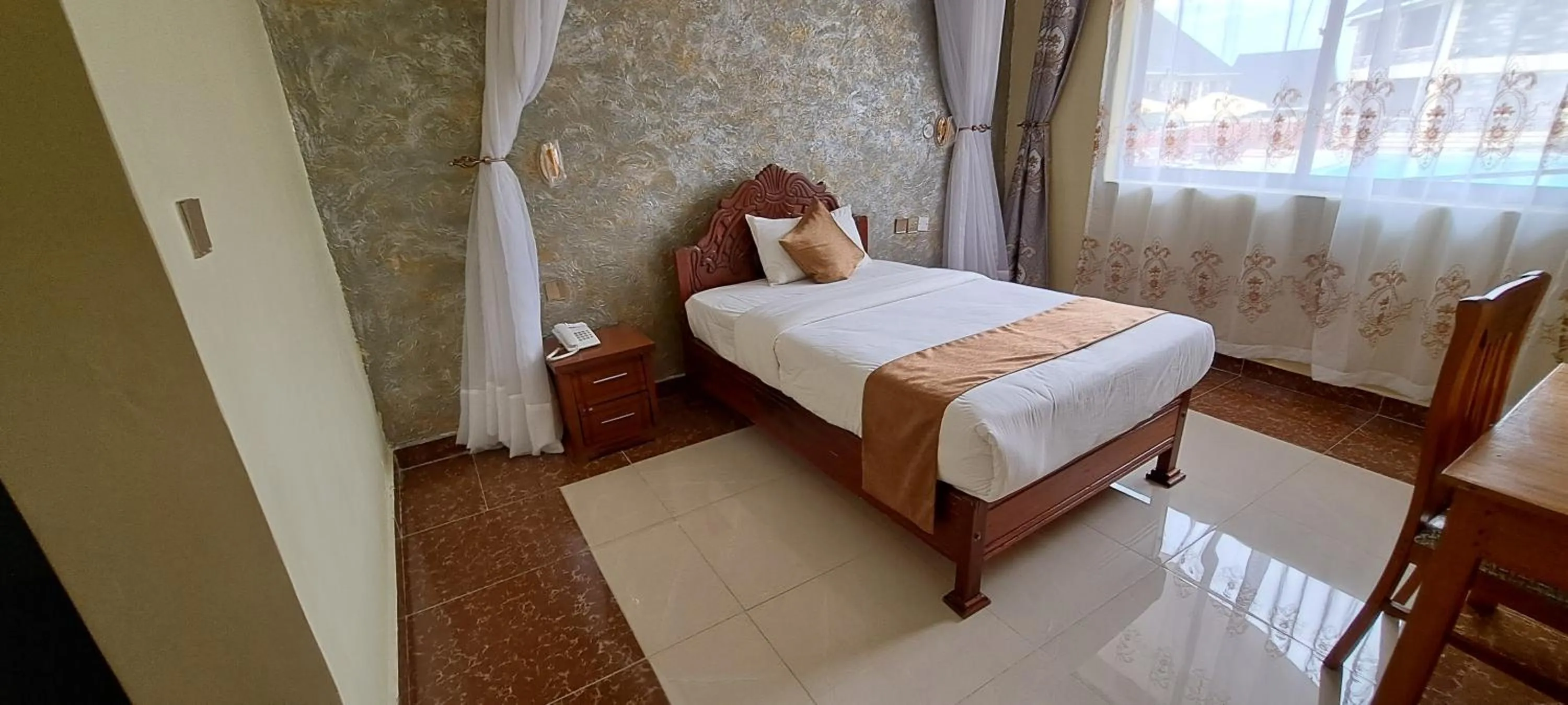 Bed in Epashikino Resort & Spa