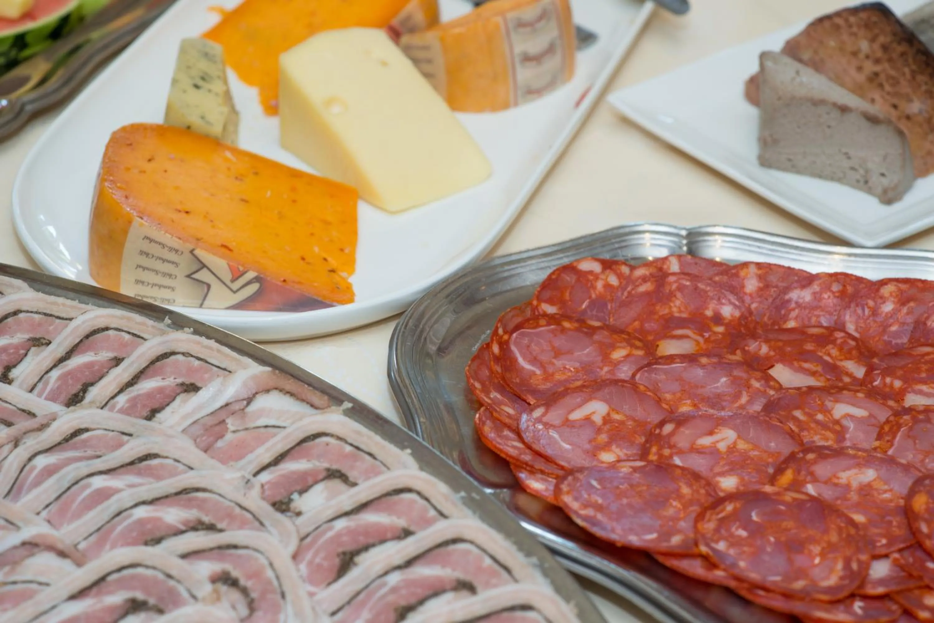 Buffet breakfast in Hotel Aarslev Kro