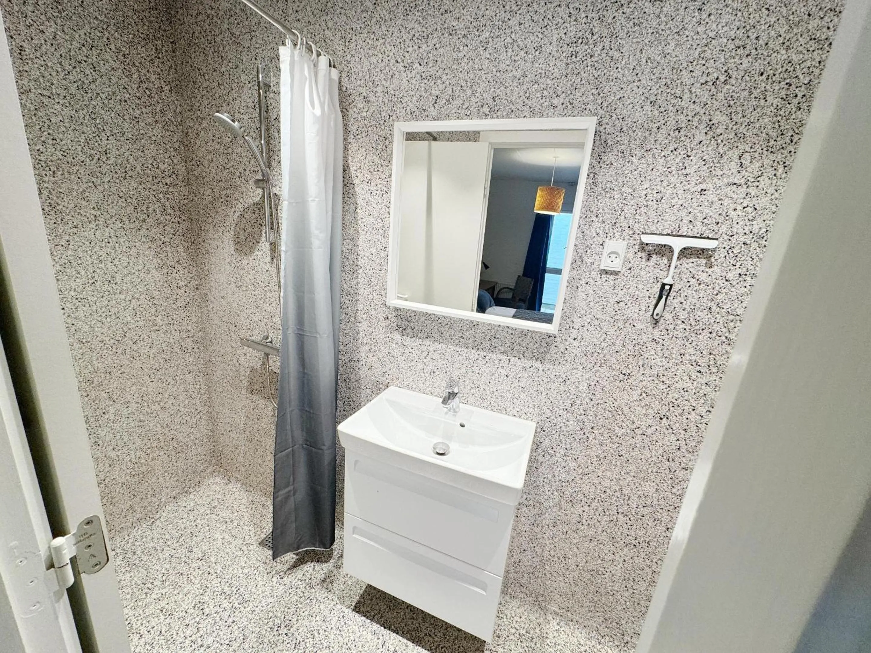 Bathroom in Hotel Aarslev Kro