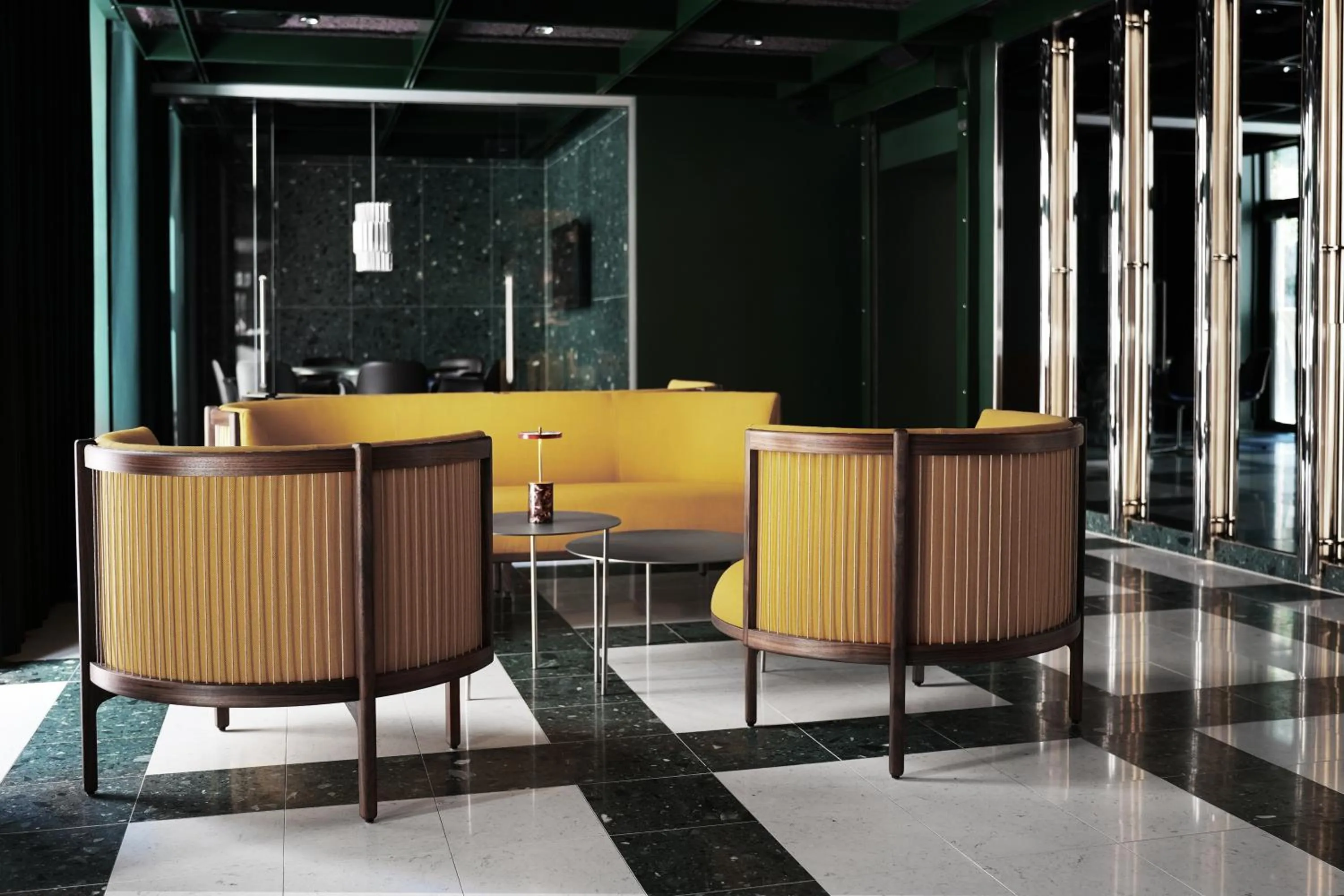 Seating area in Hotel Hans