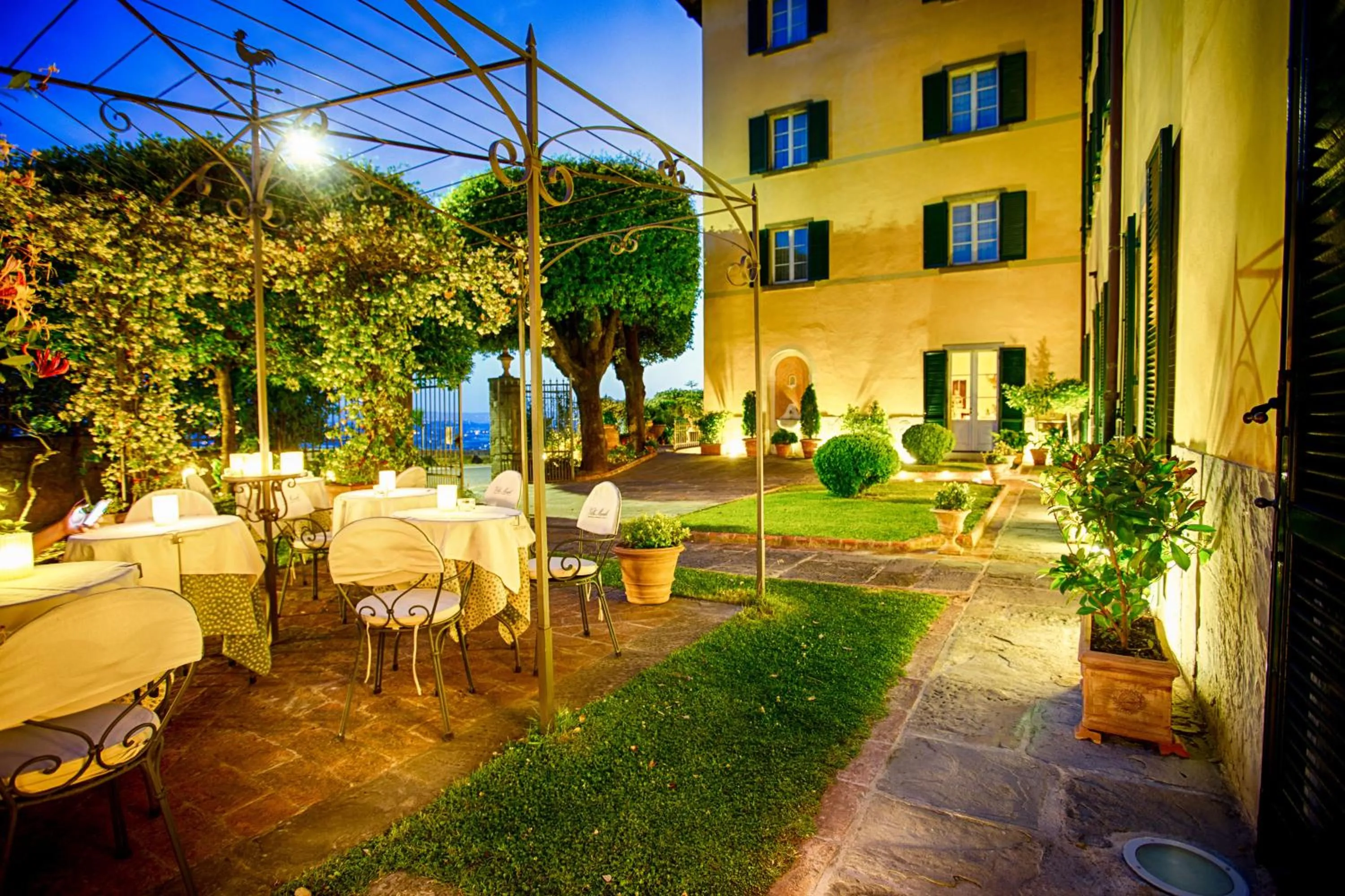 Garden in Hotel Villa Marsili