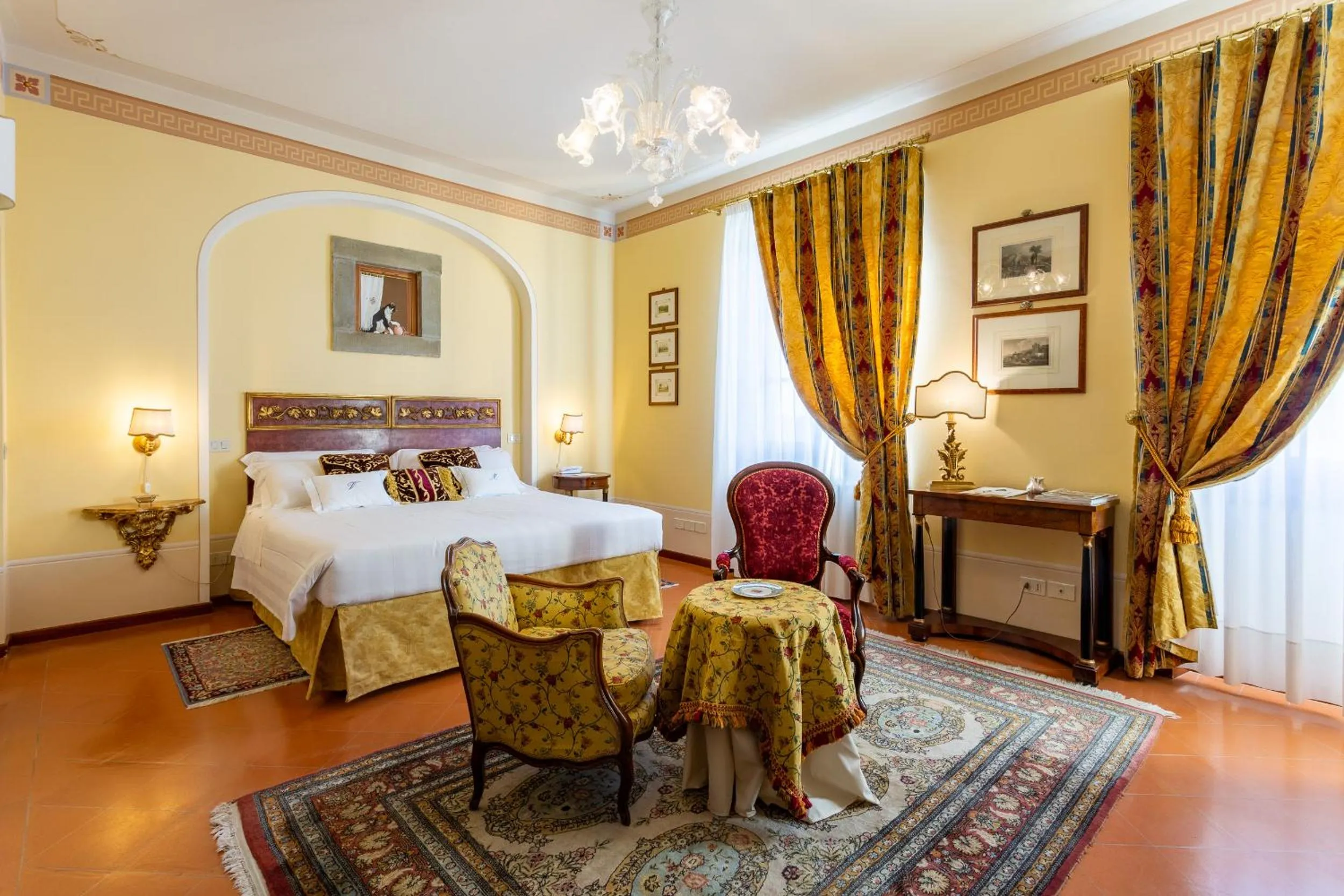 Photo of the whole room, Bed in Hotel Villa Marsili