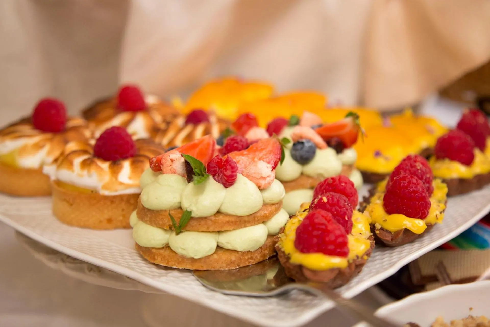 Buffet breakfast in Hotel Villa Marsili