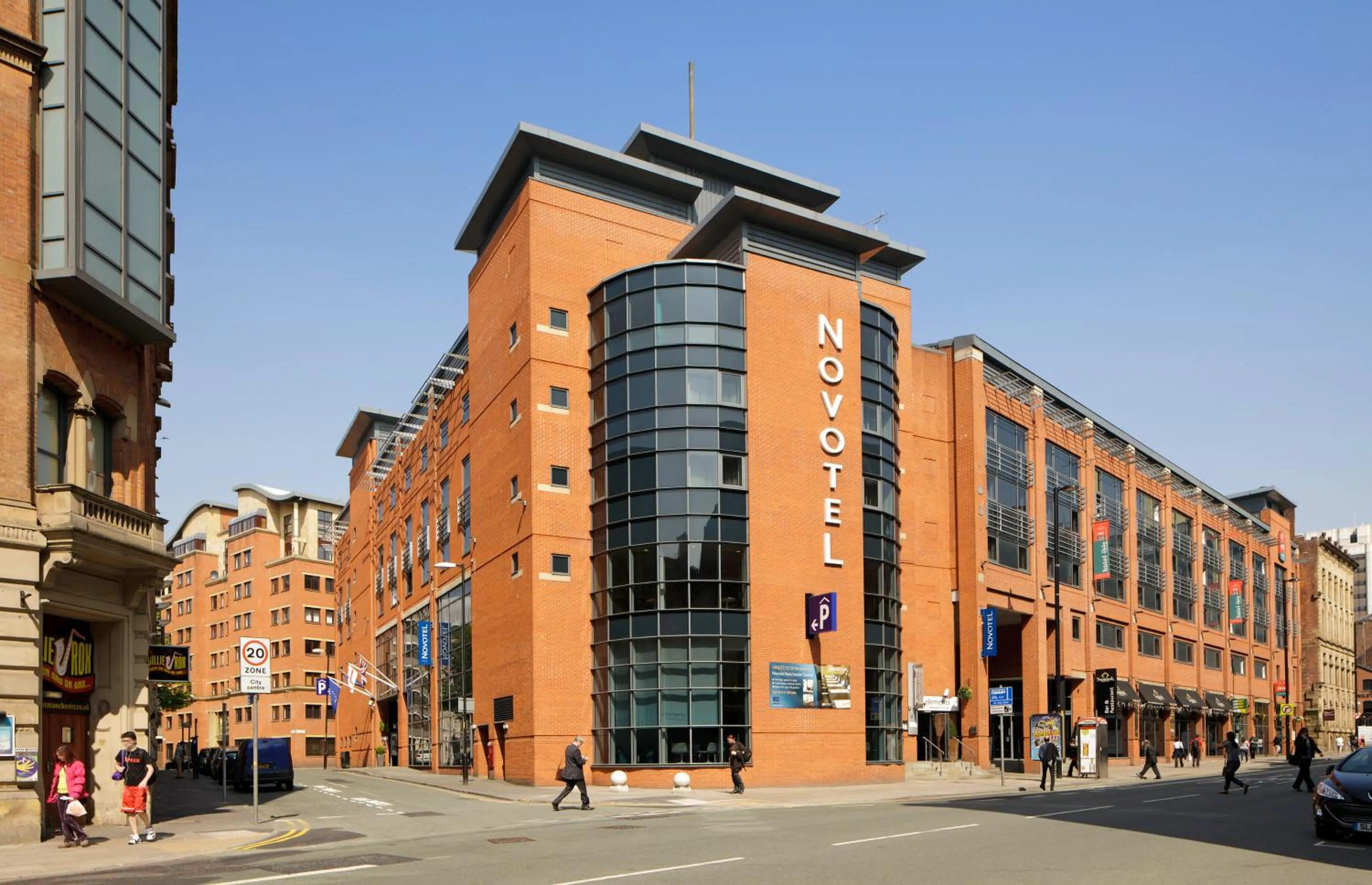 Facade/entrance in Novotel Manchester Centre