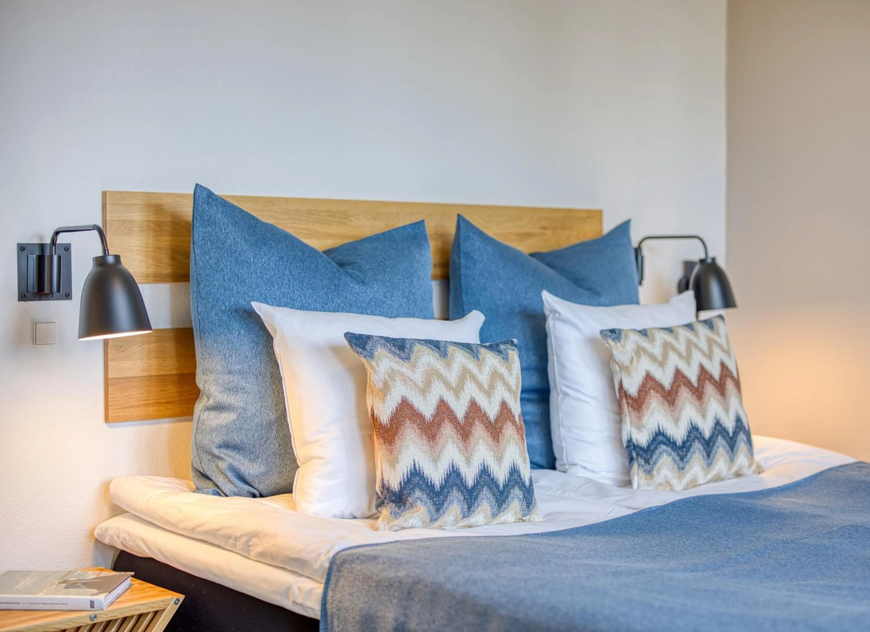 Bed in Color Hotel Skagen