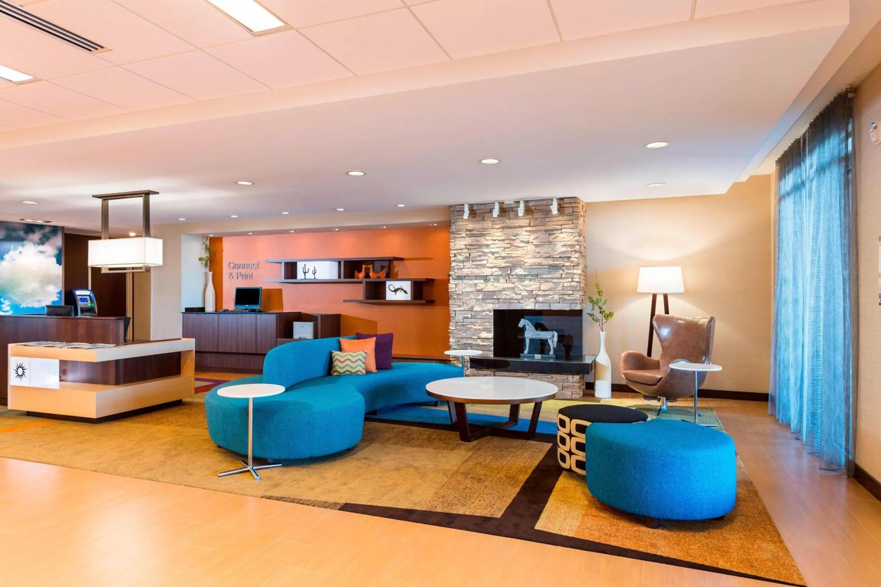 Lobby or reception in Fairfield by Marriott Inn & Suites Palm Desert Coachella Valley