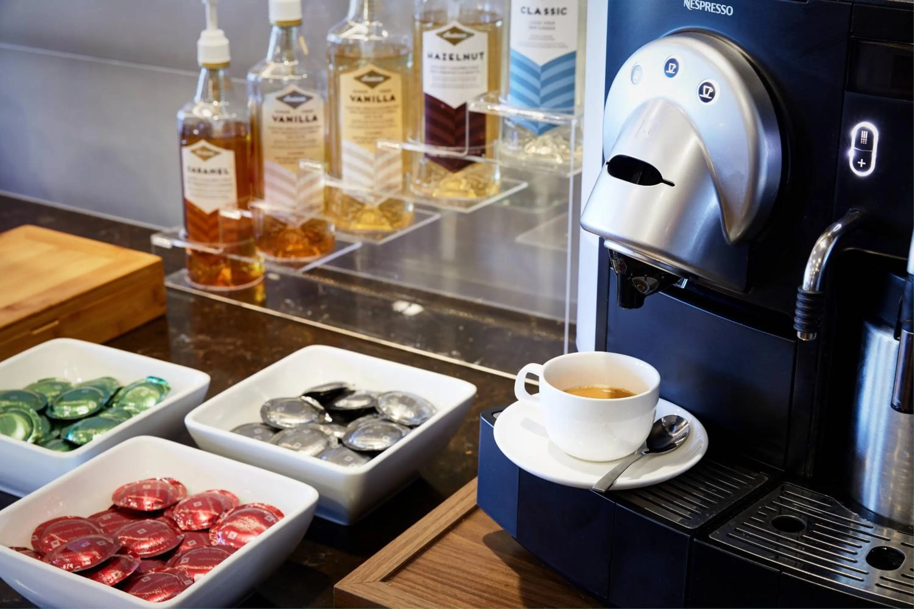 Kitchen or kitchenette in AC Hotel by Marriott Madison Downtown