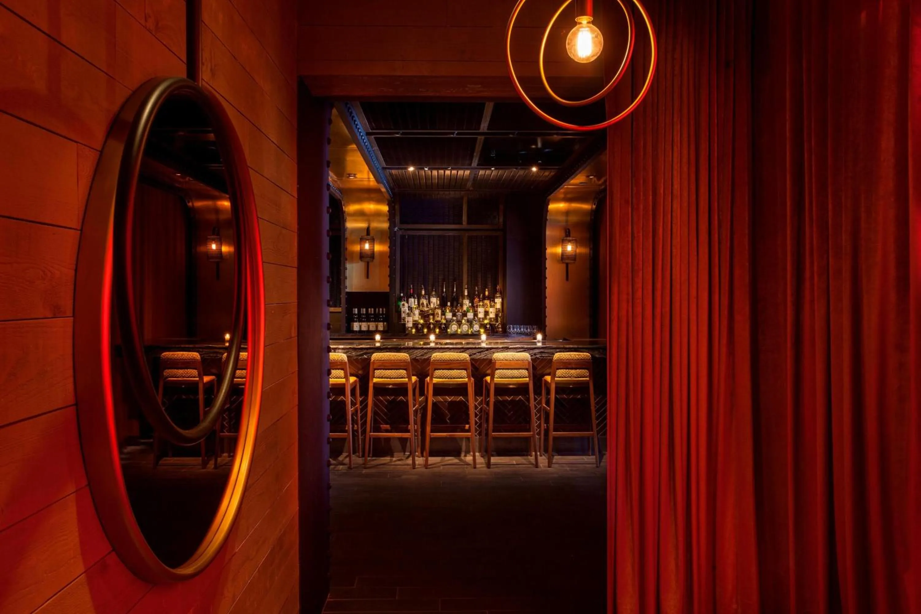 Lounge or bar in MOXY NYC Times Square