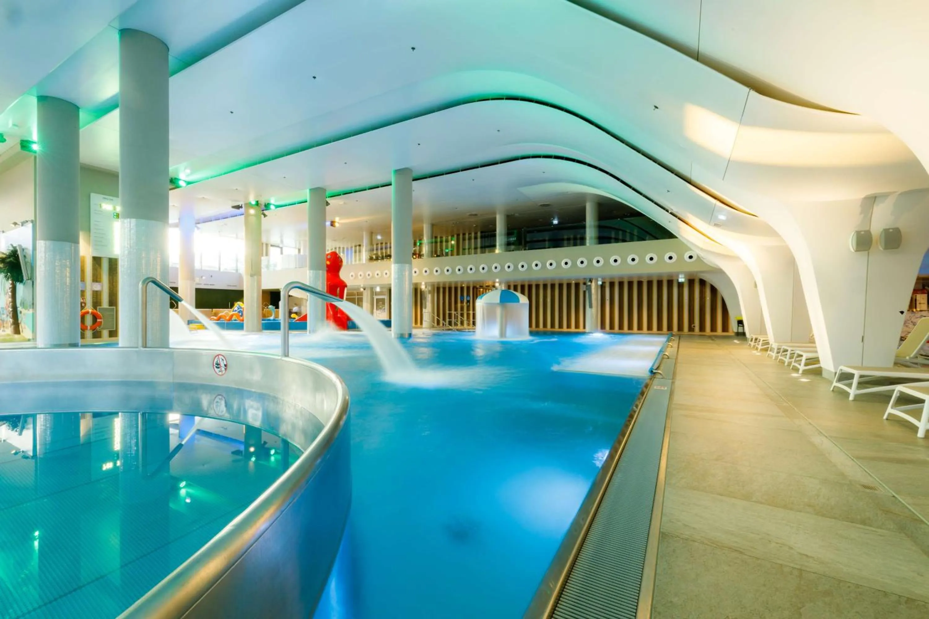 Pool view in Radisson Blu Resort Swinoujscie