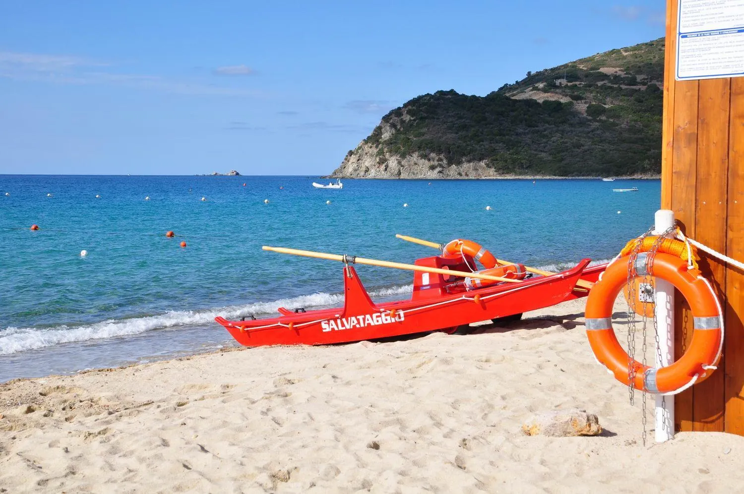 Natural landscape in Hotel Su Giganti