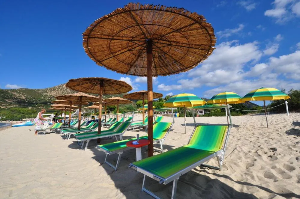 Natural landscape in Hotel Su Giganti