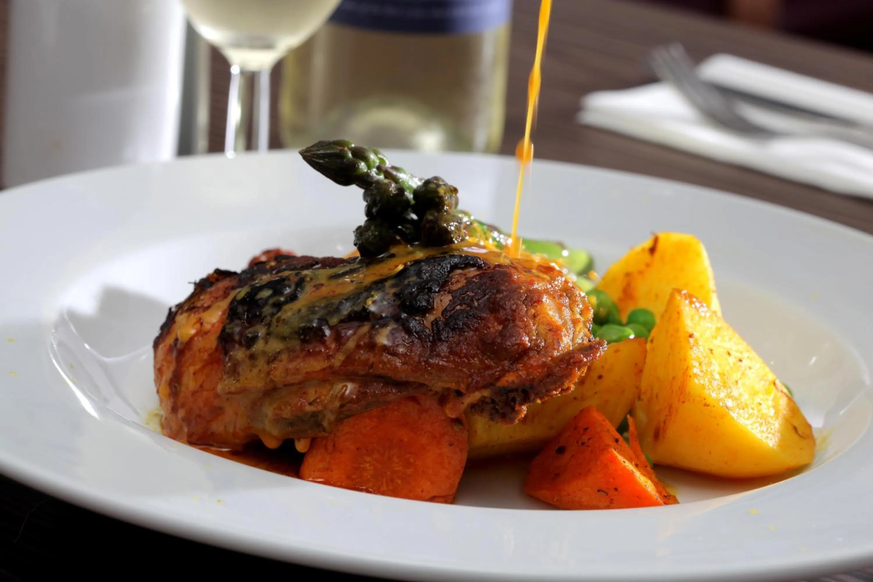 Restaurant/places to eat in Best Western White House Hotel