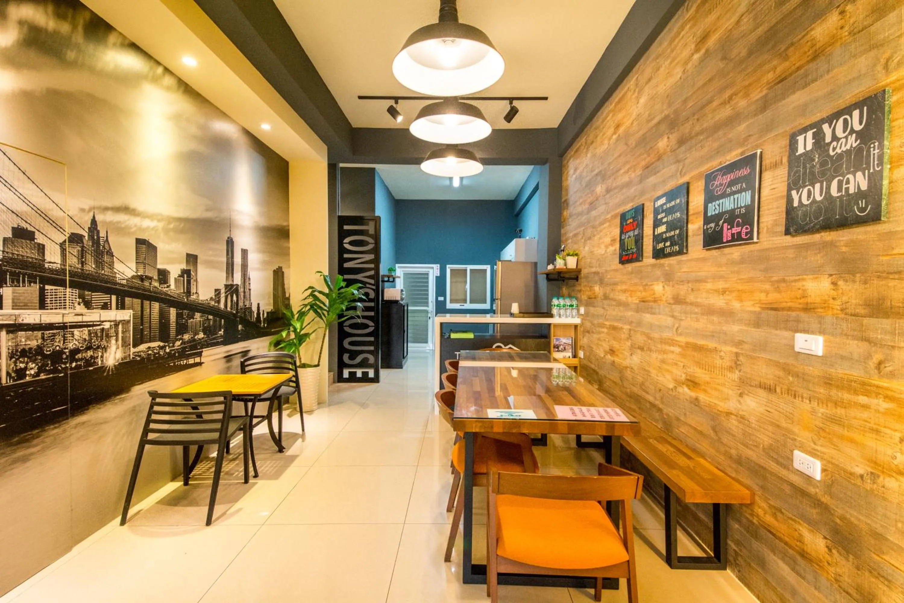 Lobby or reception in Tony's house