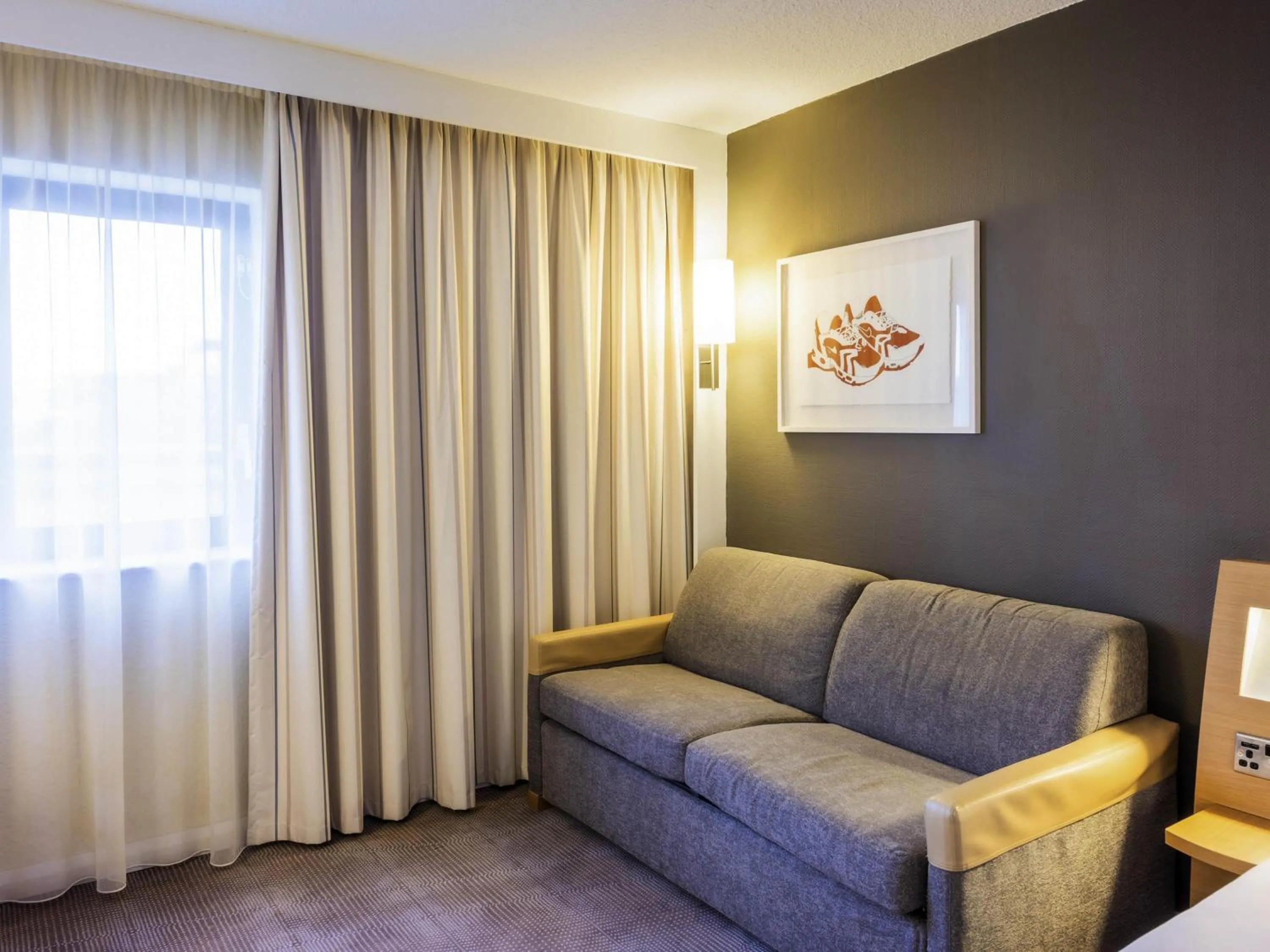 Bedroom in Novotel Southampton