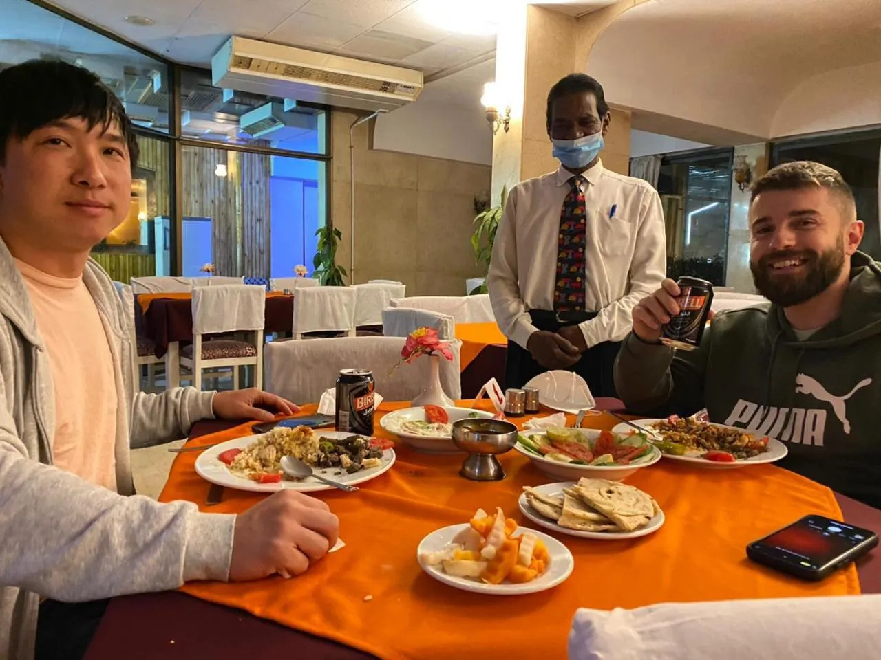 Breakfast in Shady Hotel Luxor