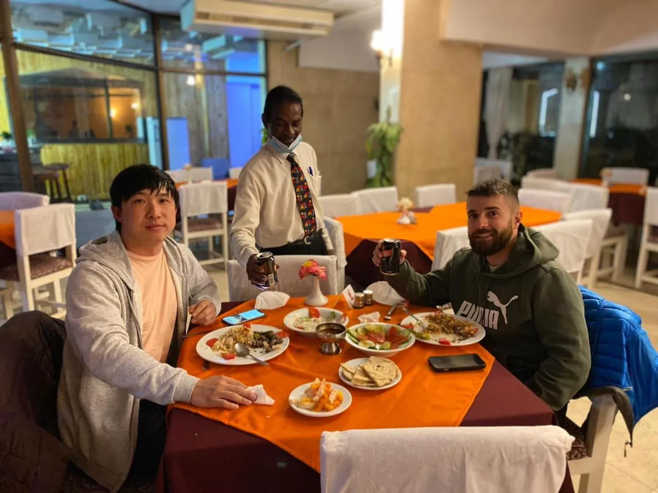 Food and drinks in Shady Hotel Luxor