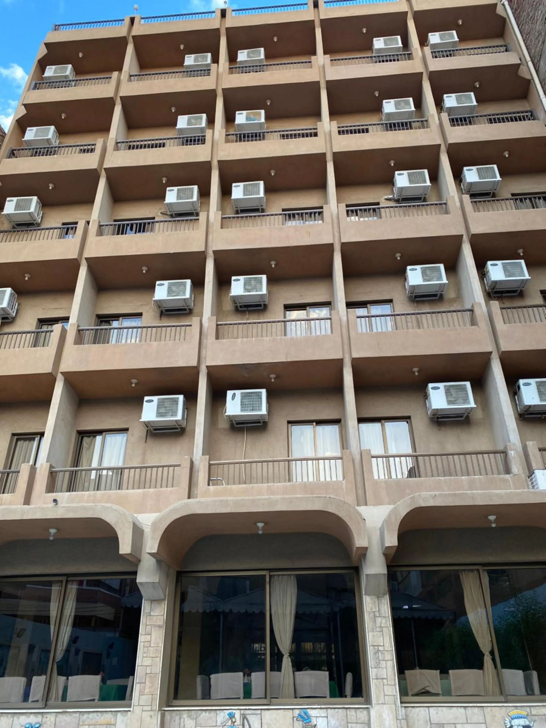 Property building in Shady Hotel Luxor