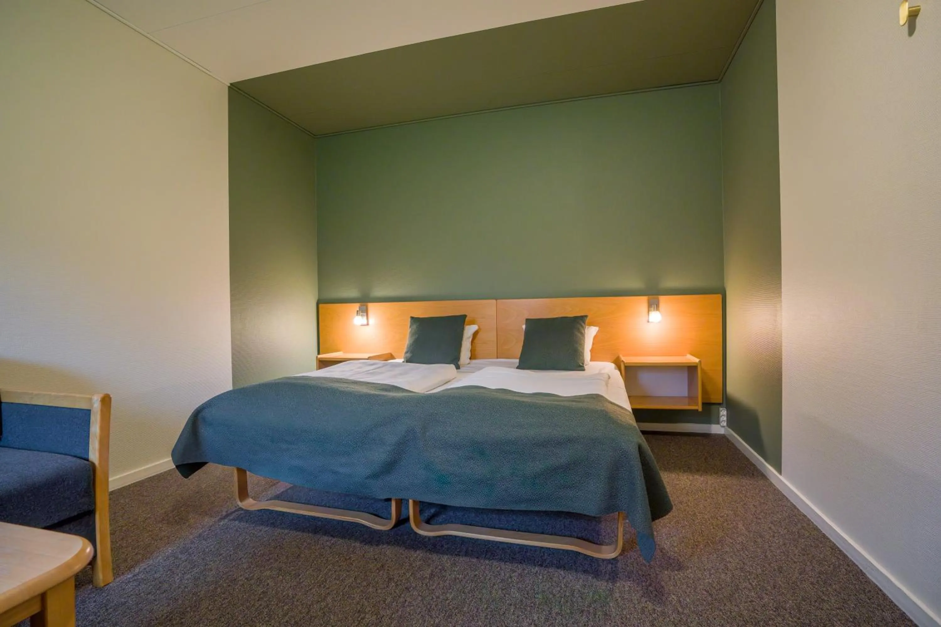 Bed in Hotel Hedemarken