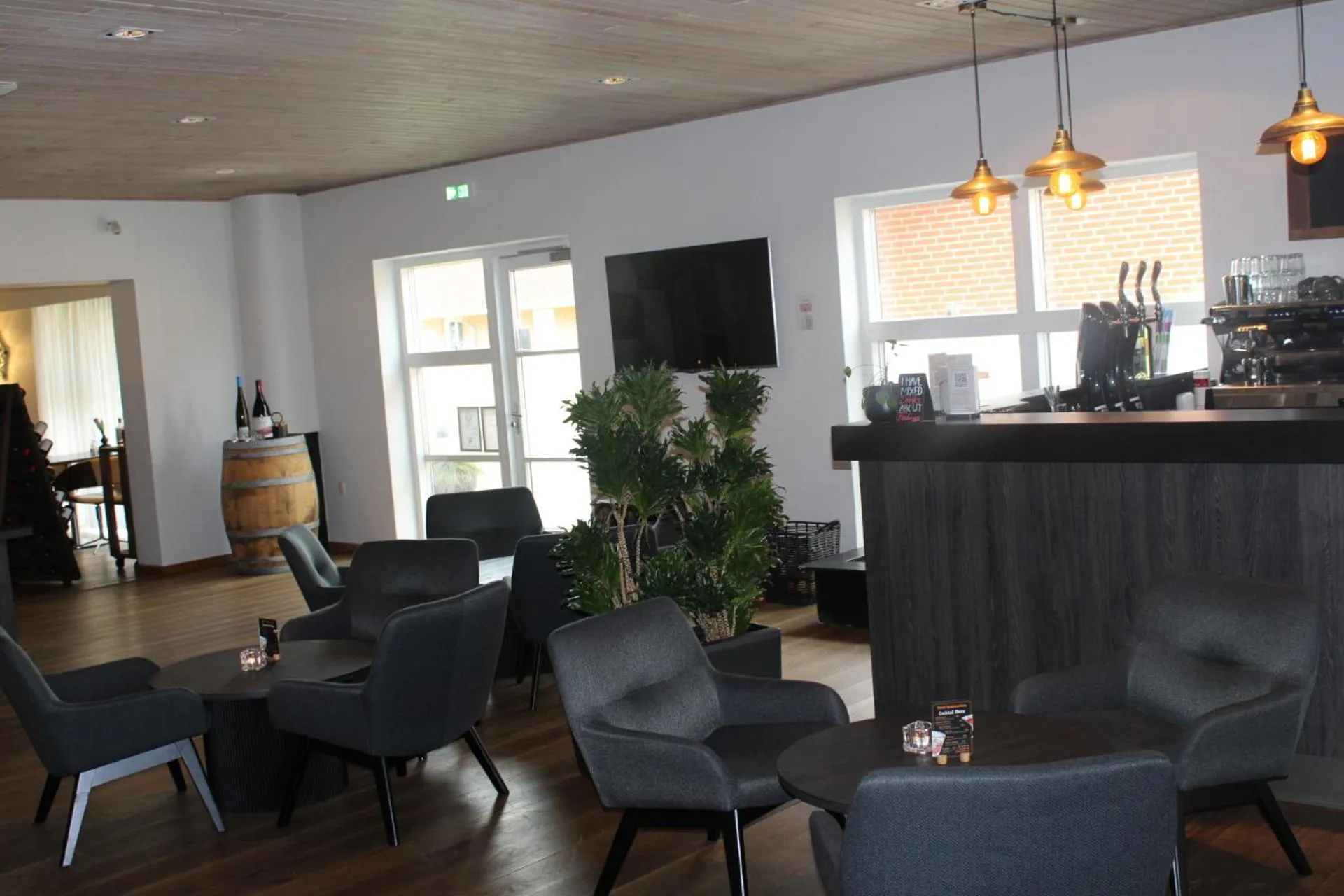 Lounge or bar in Hotel Hedemarken