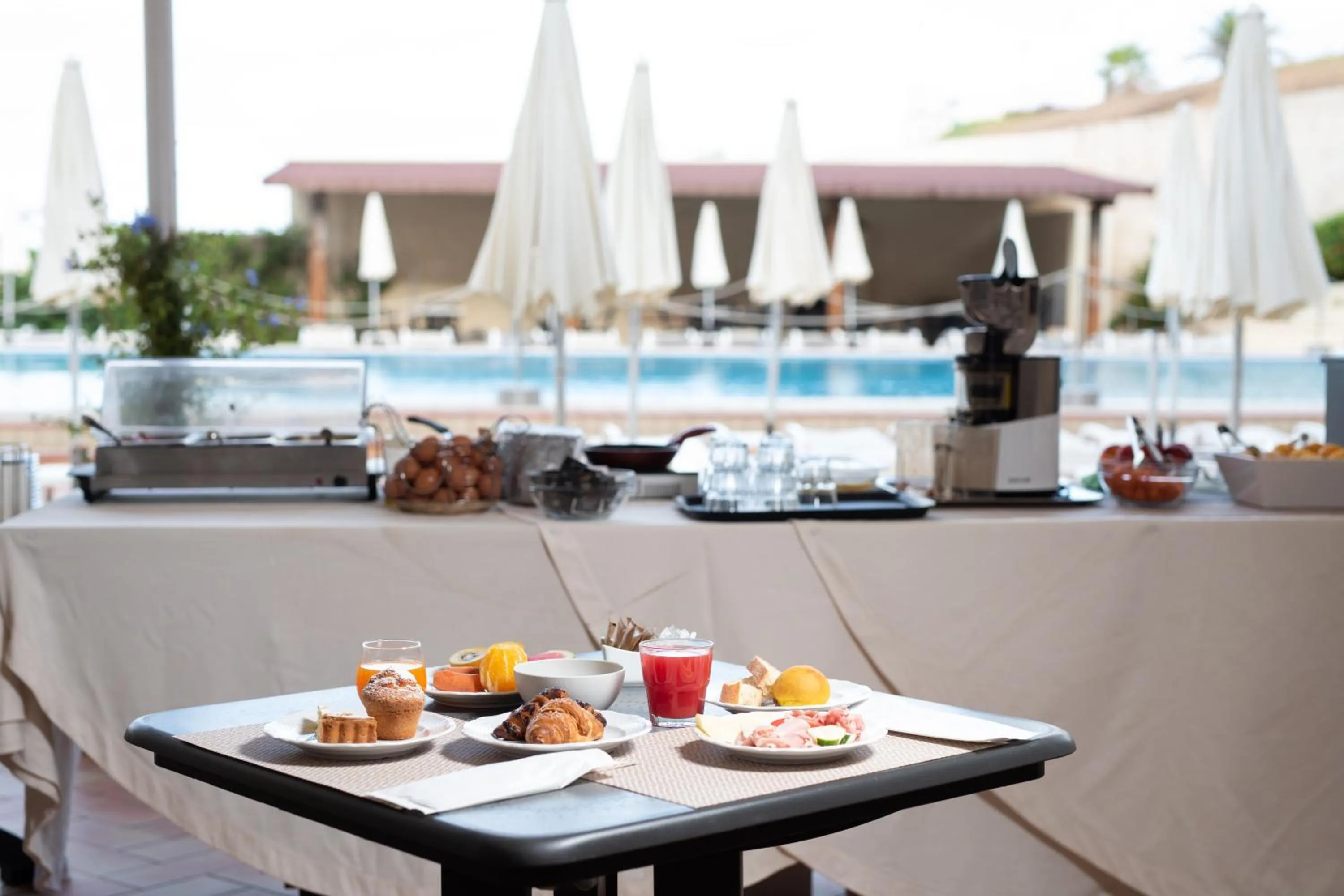 Breakfast in Hotel Calabona