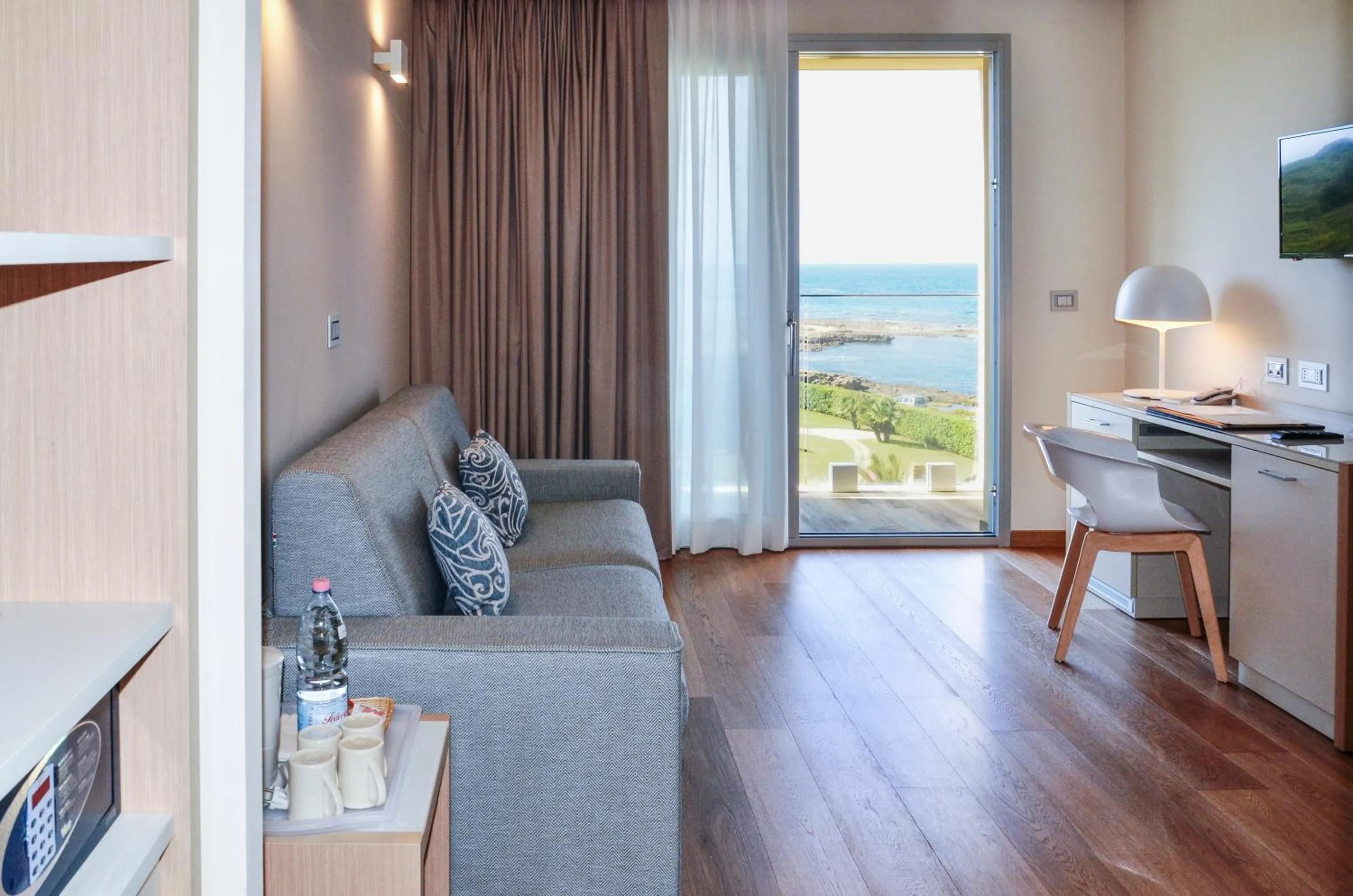 Seating area in Hotel Calabona