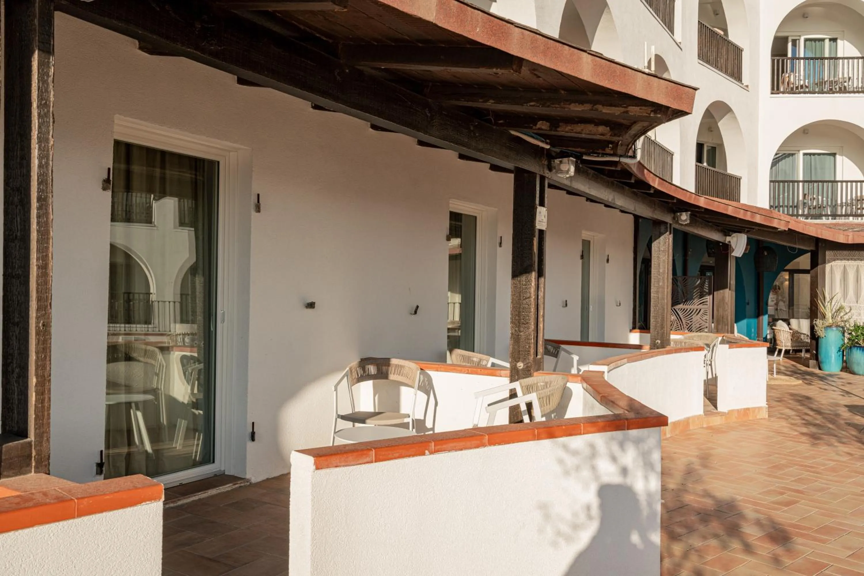 Facade/entrance in Hotel Calabona