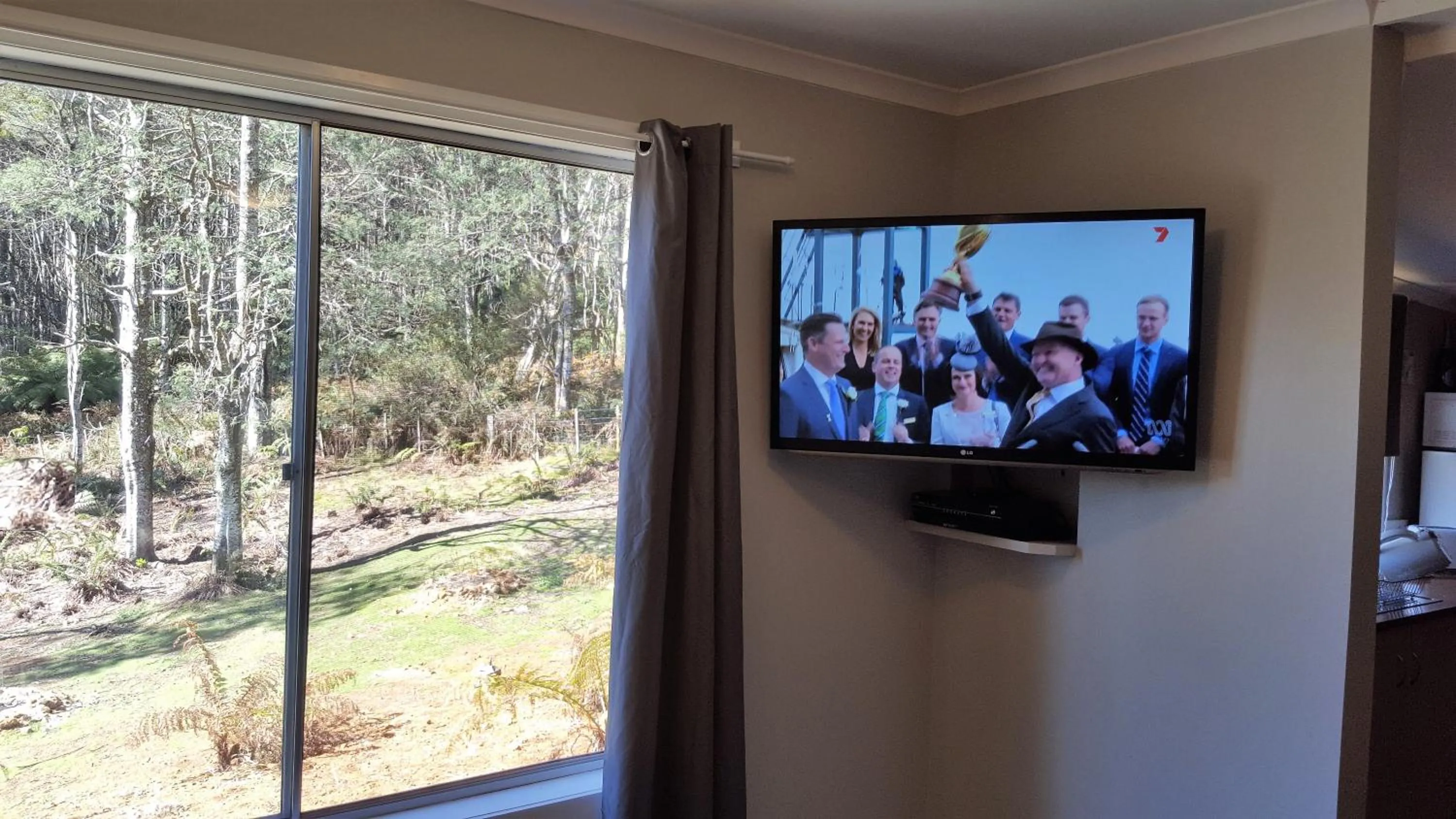 Living room in Cradle Alpine Retreat