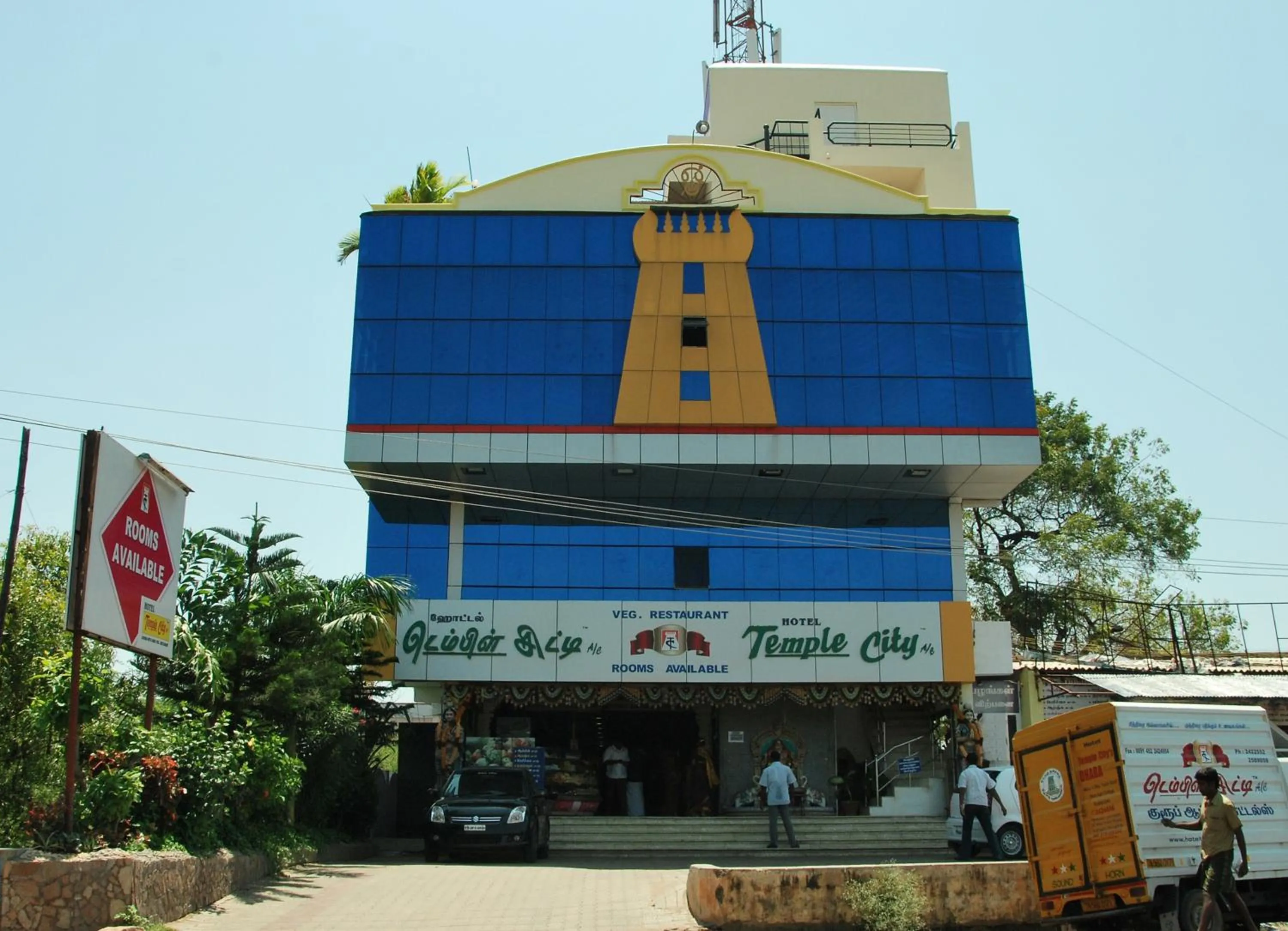 Decorative detail in Hotel Temple City