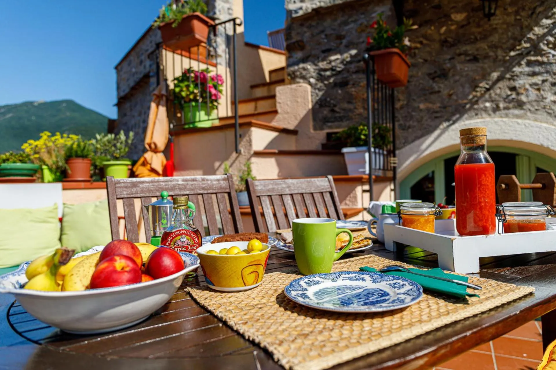 Balcony/Terrace in Arvé Castelbianco - B&B e Appartamento