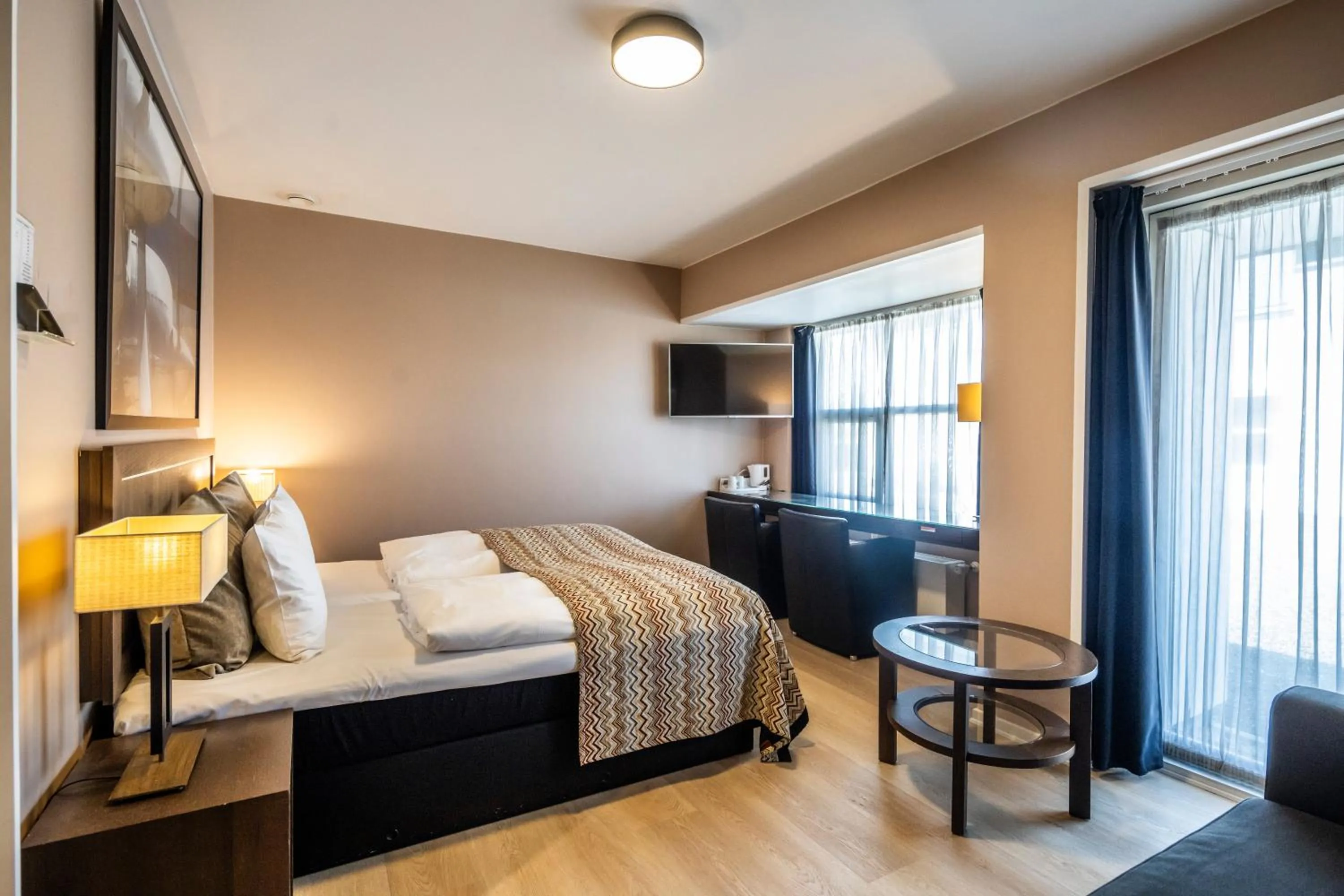 Bed in Hotel Svanen, Small Danish Hotels & BW Signature Collection