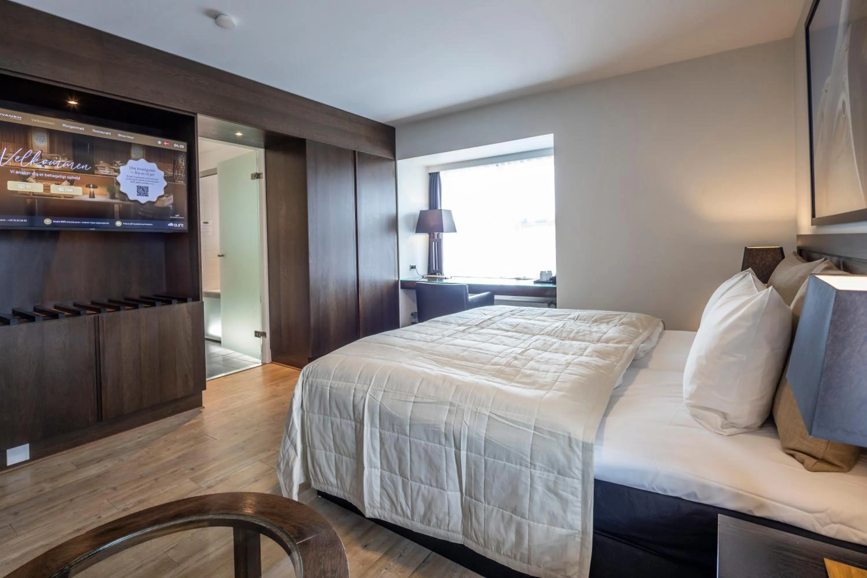 Bed in Hotel Svanen, Small Danish Hotels & BW Signature Collection