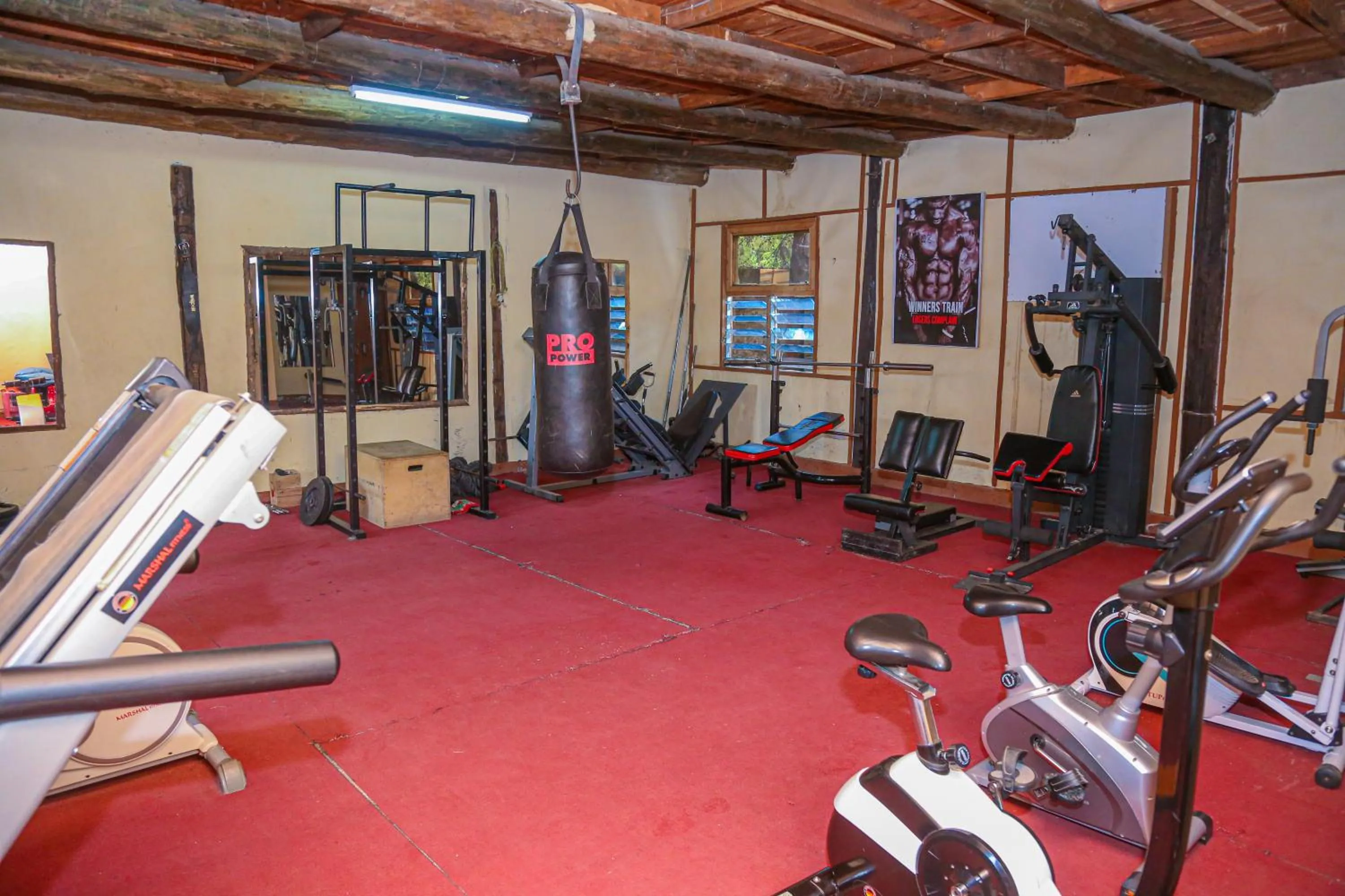 Fitness centre/facilities in Dovenest Lodge