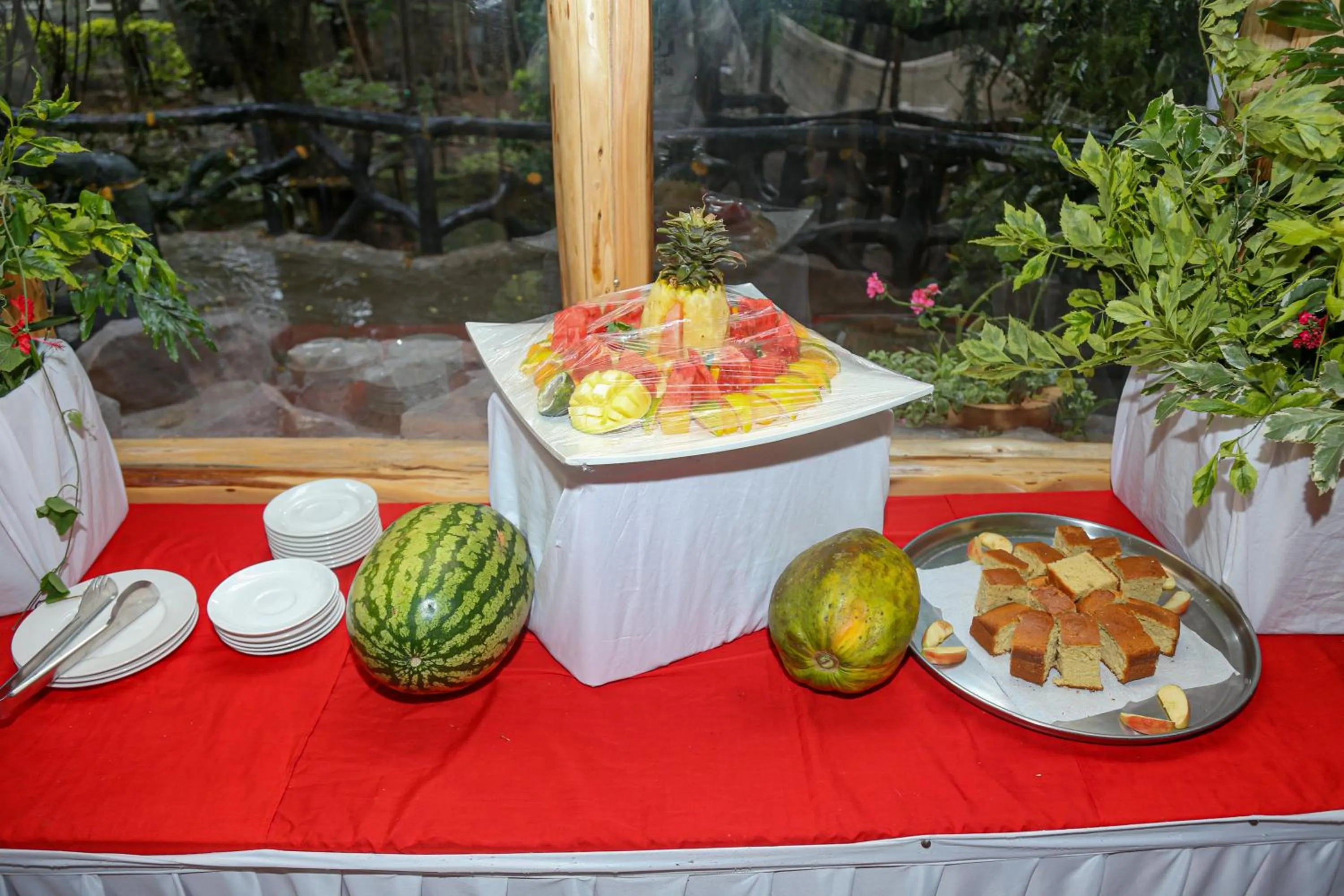 Food in Dovenest Lodge