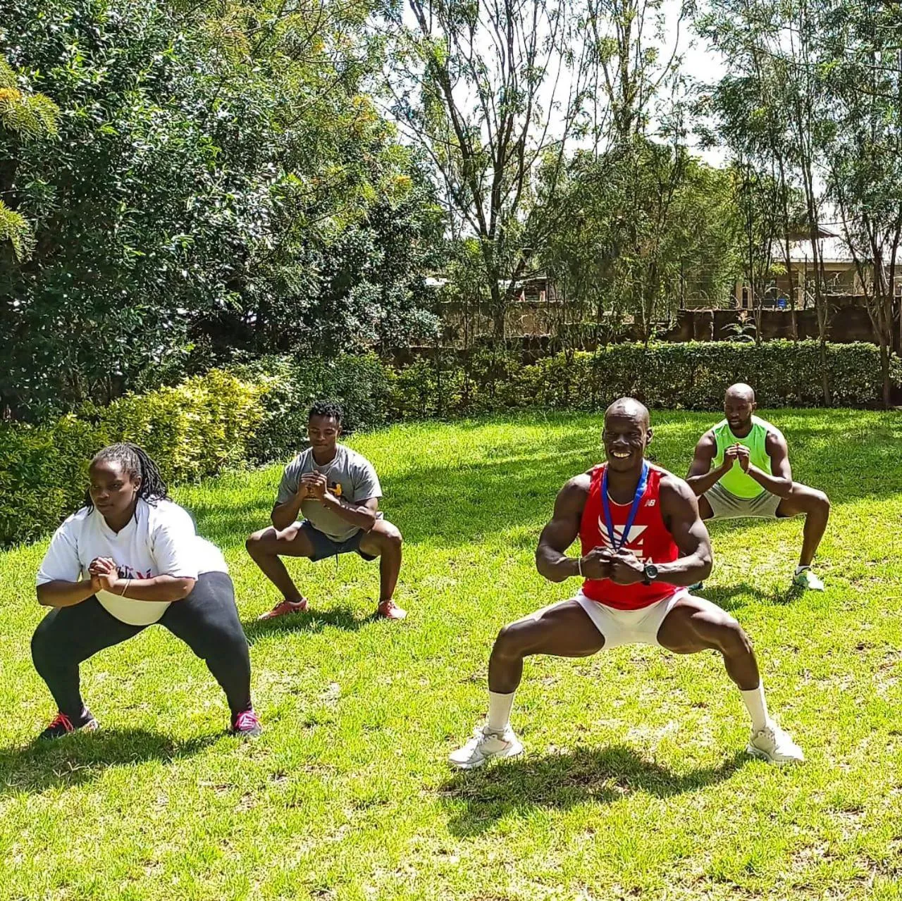 People in Dovenest Lodge