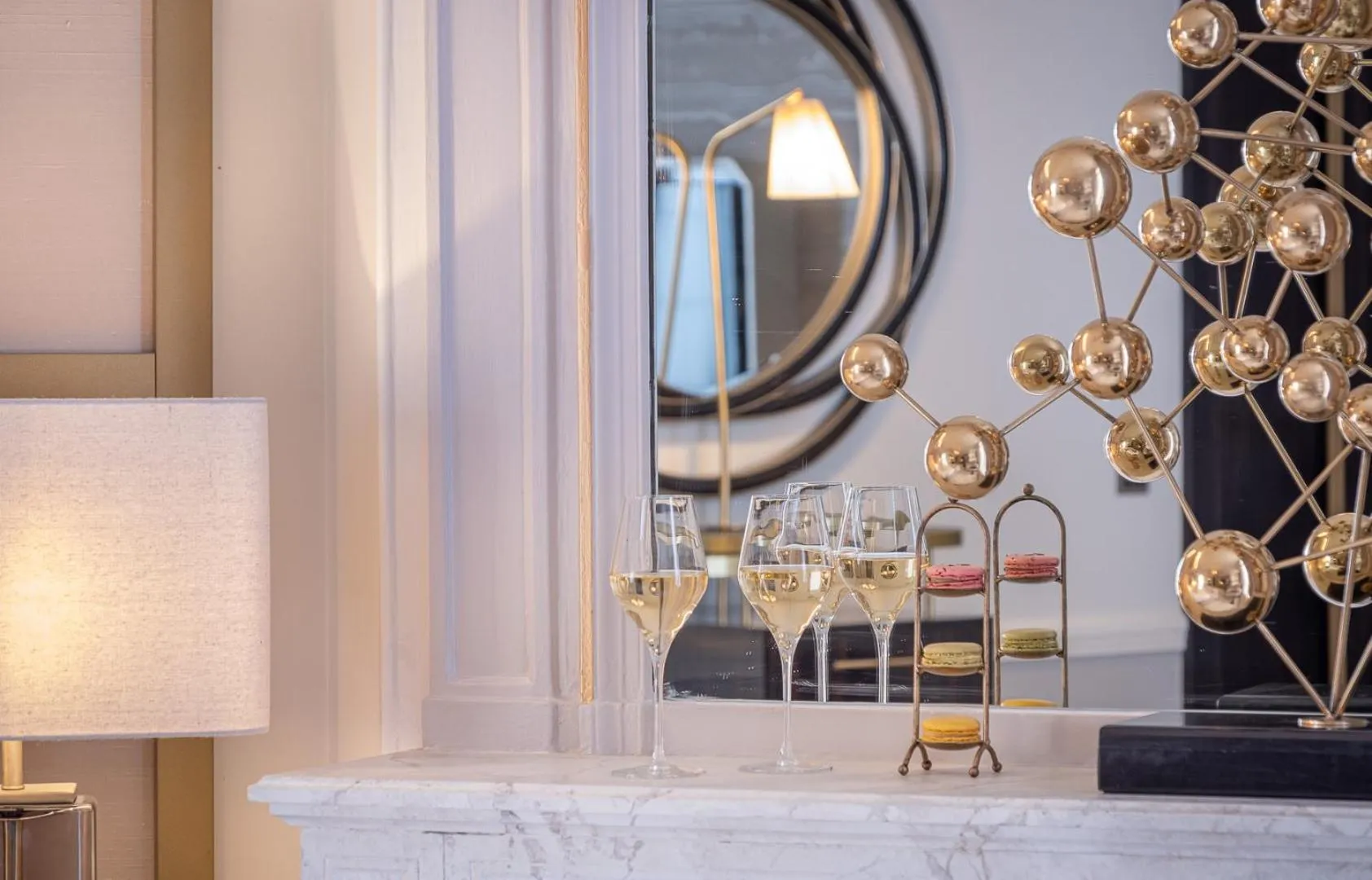 Decorative detail in Hôtel Elysia by Inwood Hotels