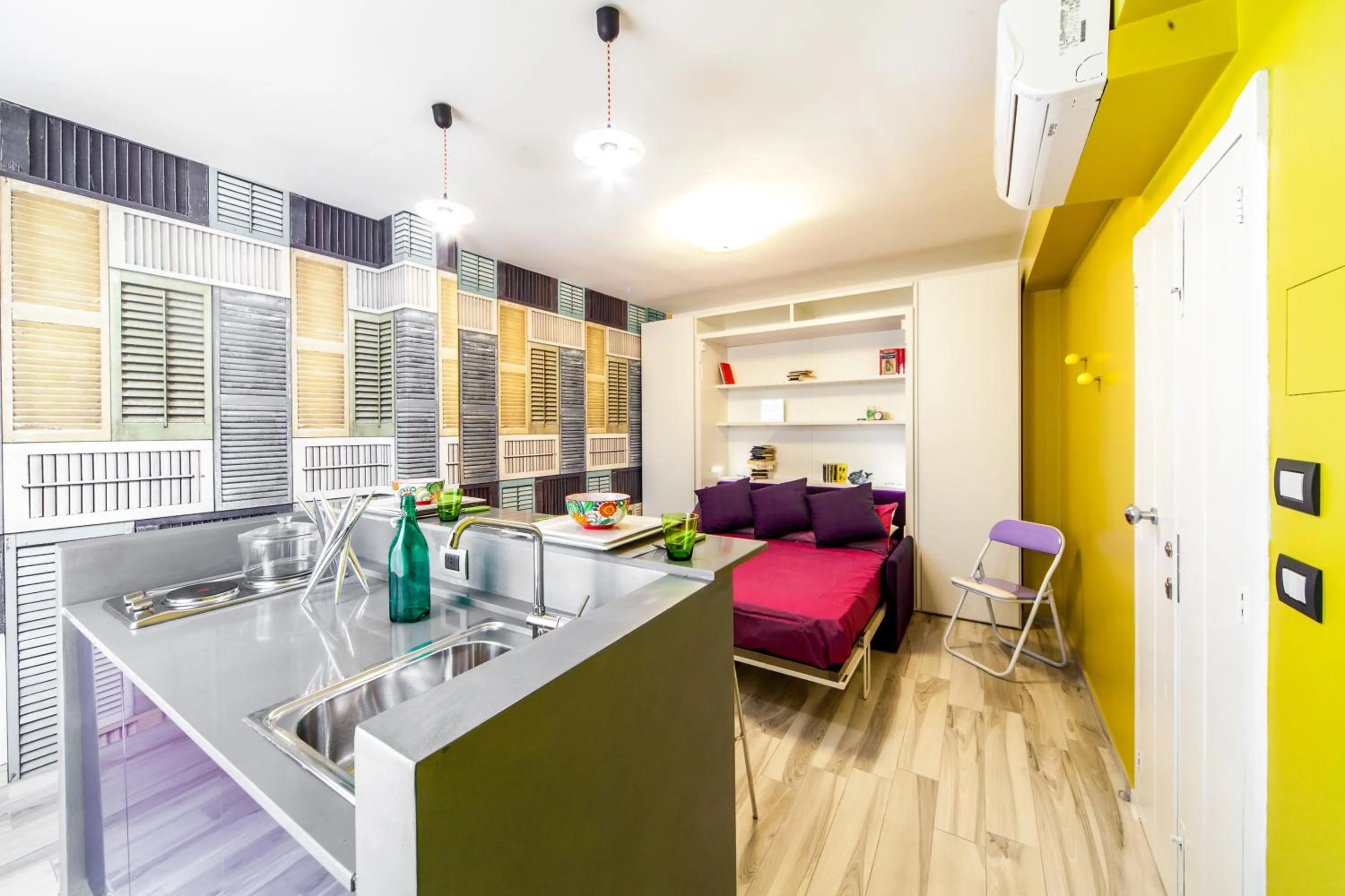 Kitchen or kitchenette in Casa Vacanza al Castello