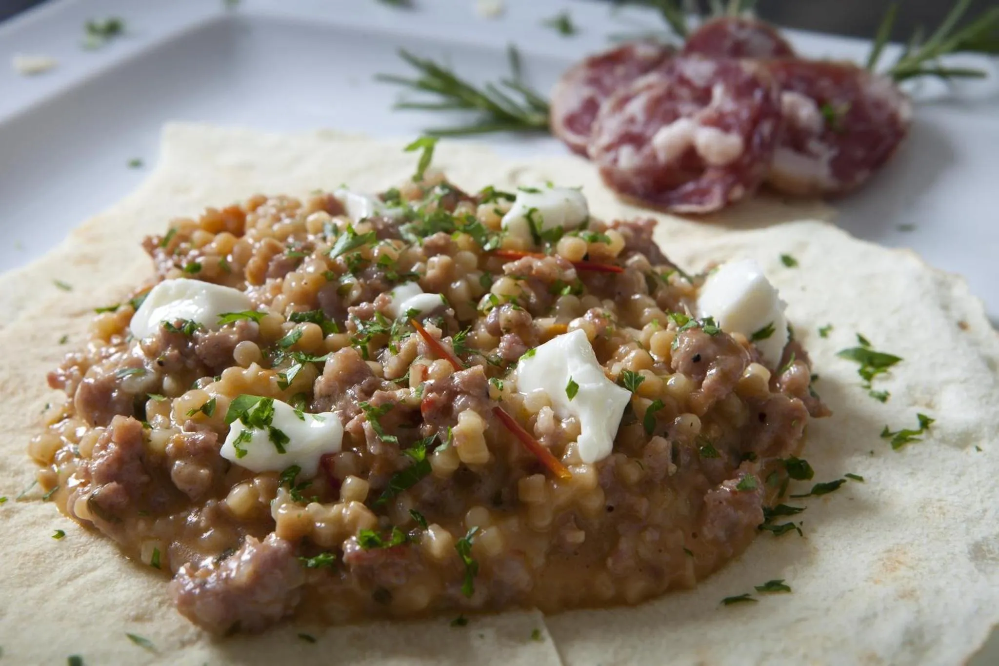 Food close-up in Hotel Al Gabbiano