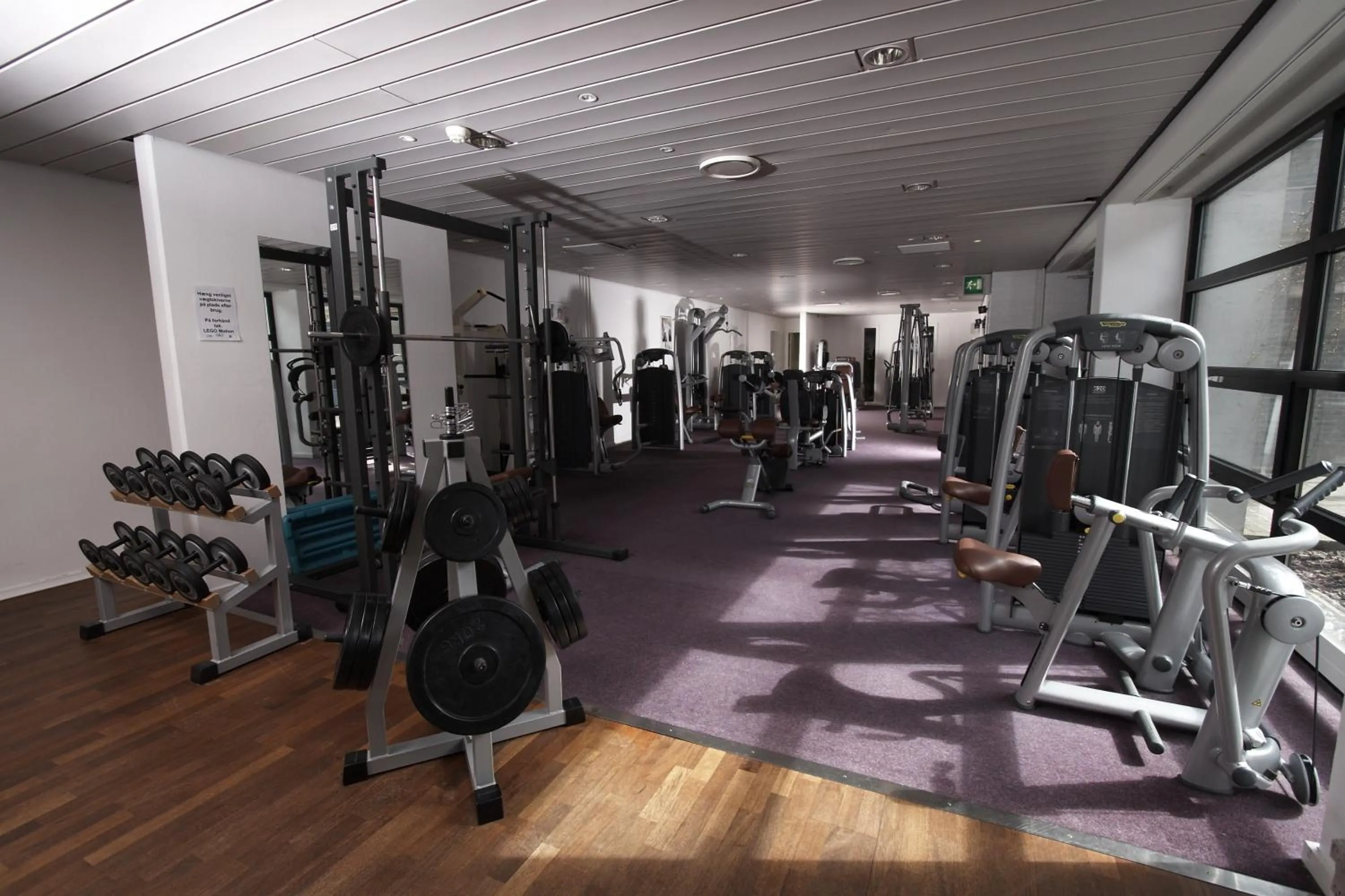 Fitness centre/facilities in Hotel Legoland