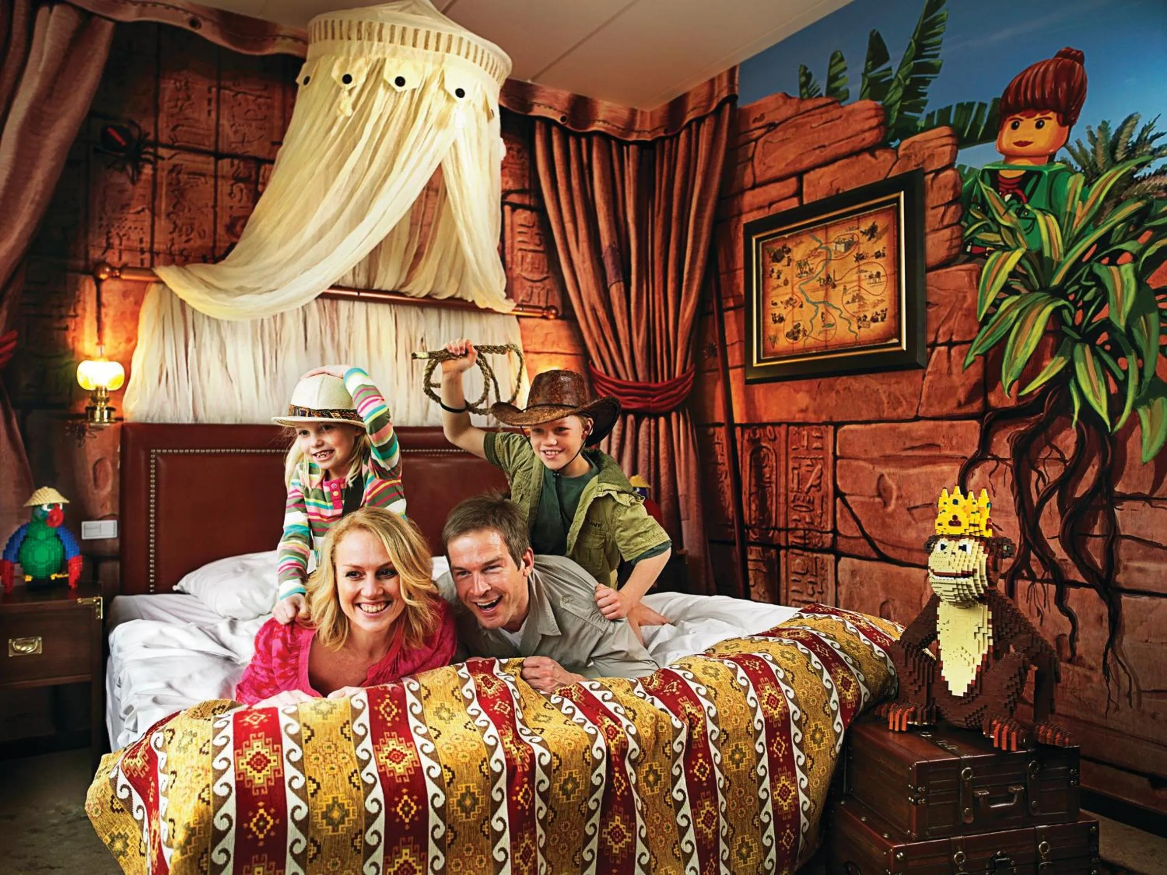 Bedroom, Bed in Hotel Legoland