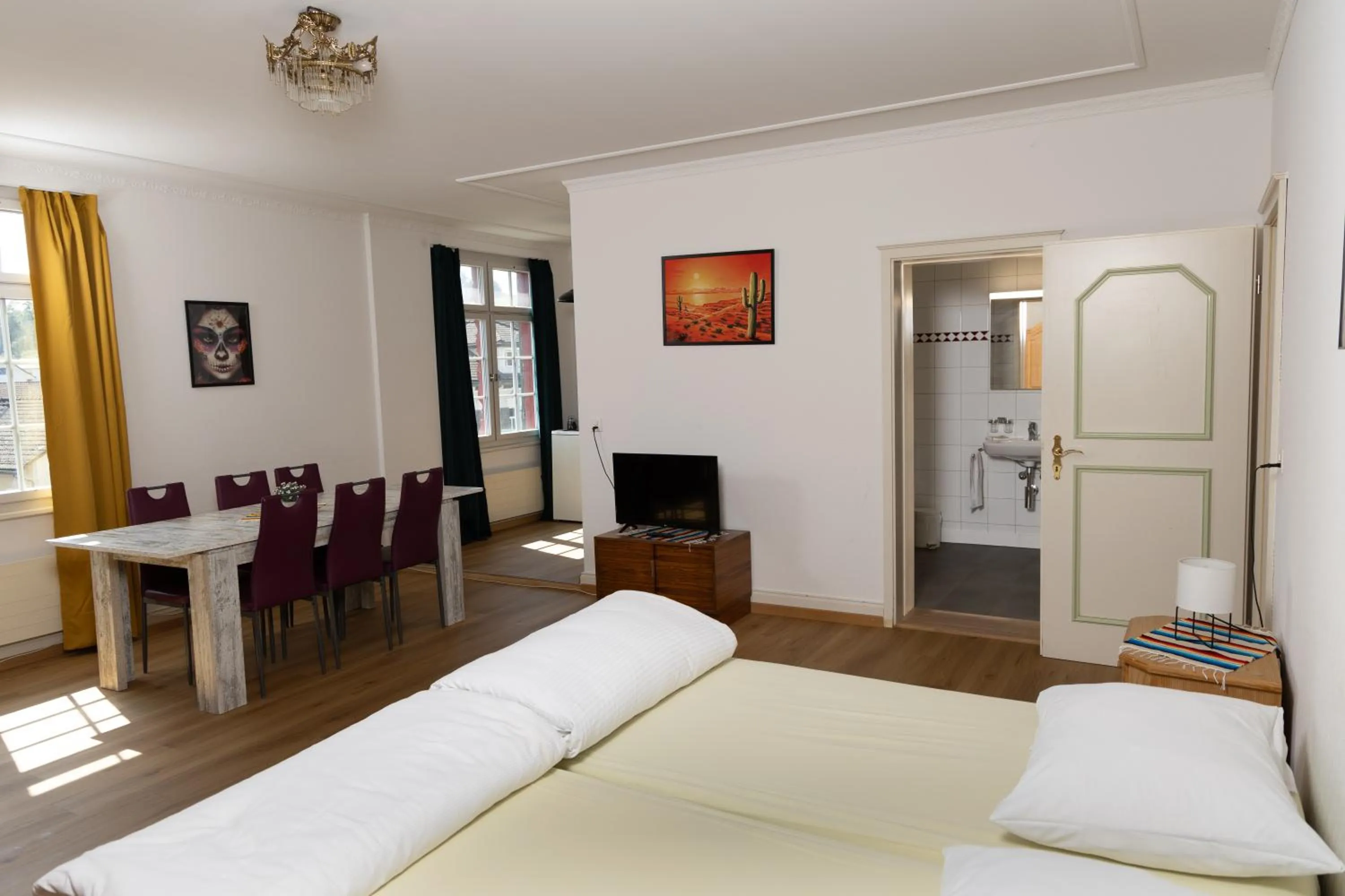 Bed in Gasthof Zur Traube