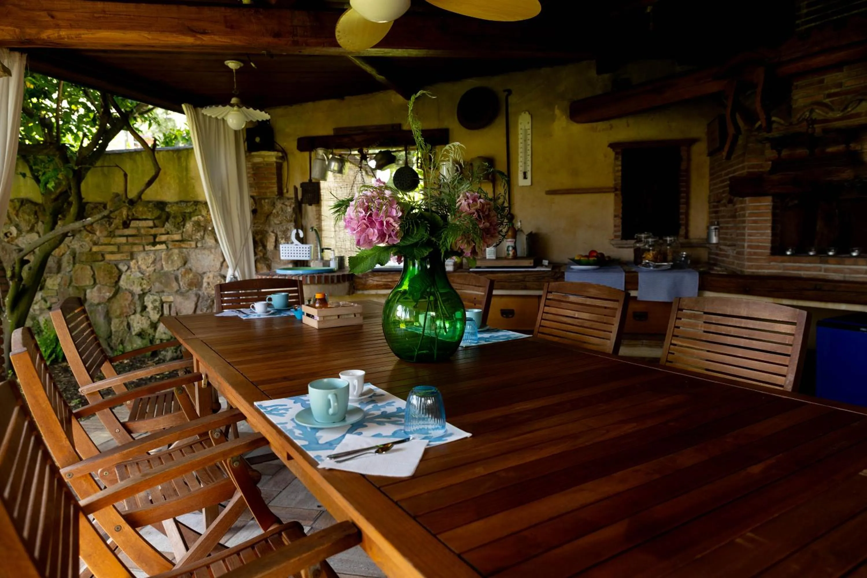 Patio in B&B Cavalieri