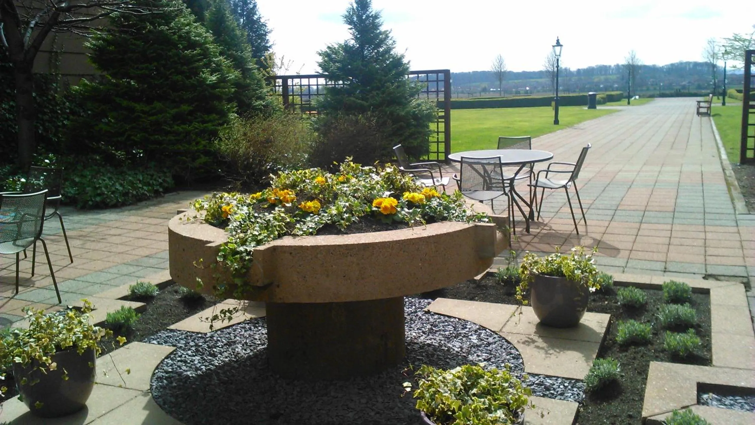 Patio in The Golden Jubilee Hotel