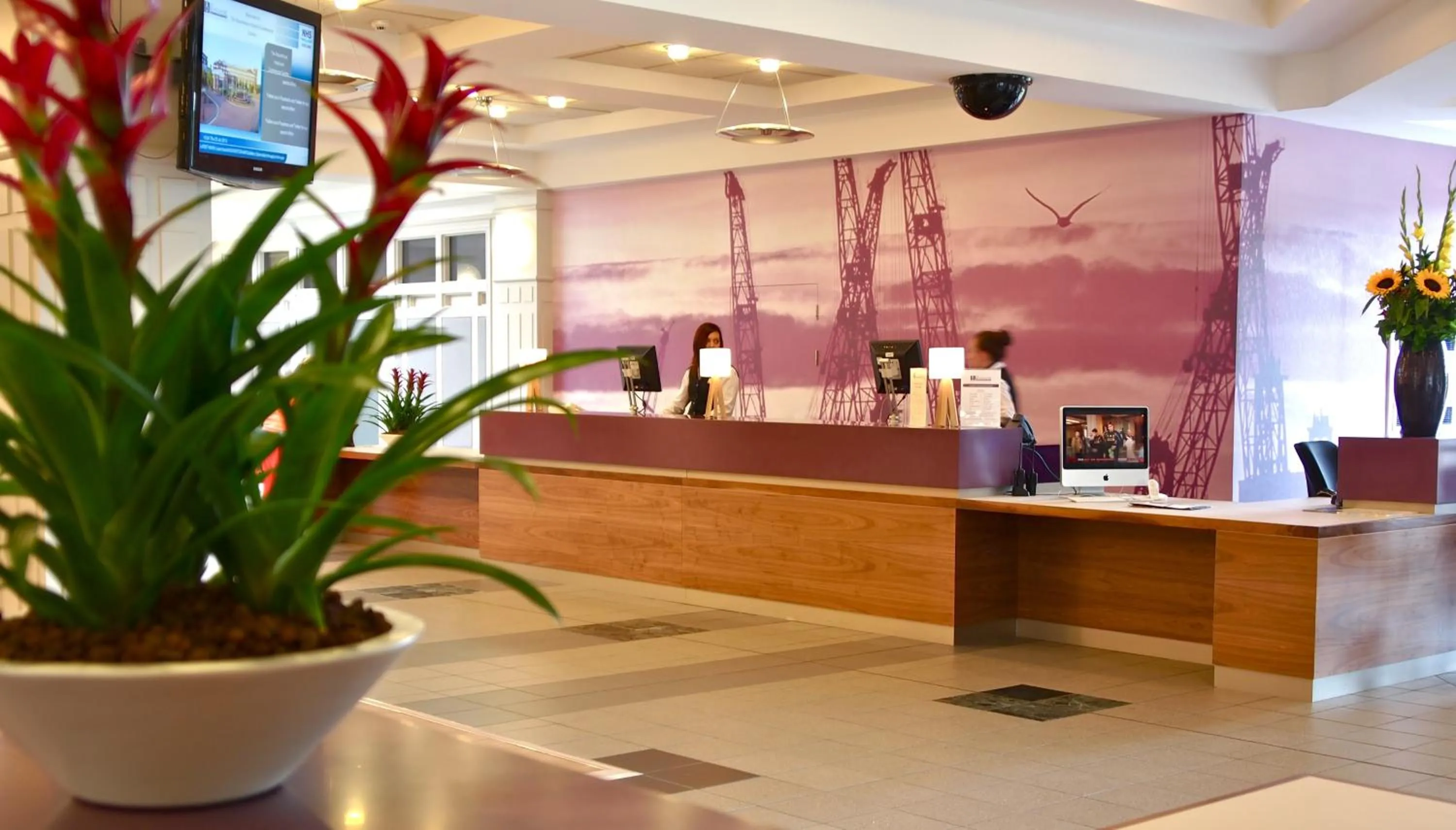 Staff in The Golden Jubilee Hotel