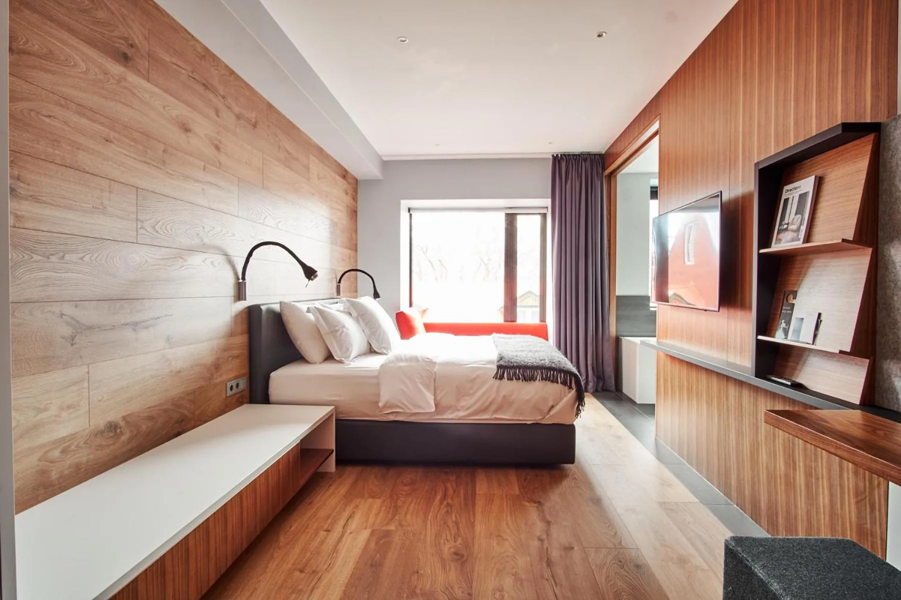 Bed in ION City Hotel, Reykjavik, a Member of Design Hotels