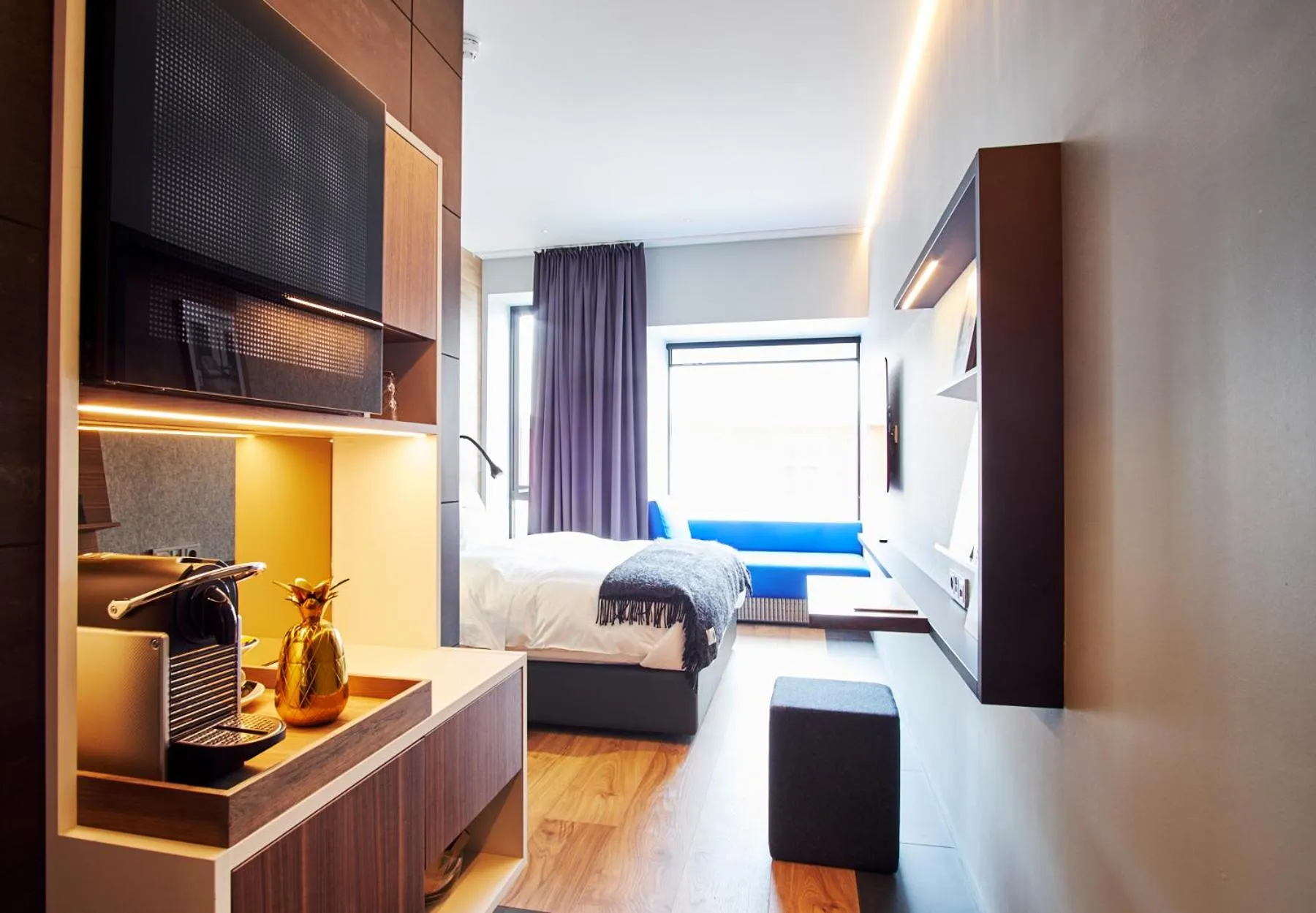 Bed in ION City Hotel, Reykjavik, a Member of Design Hotels