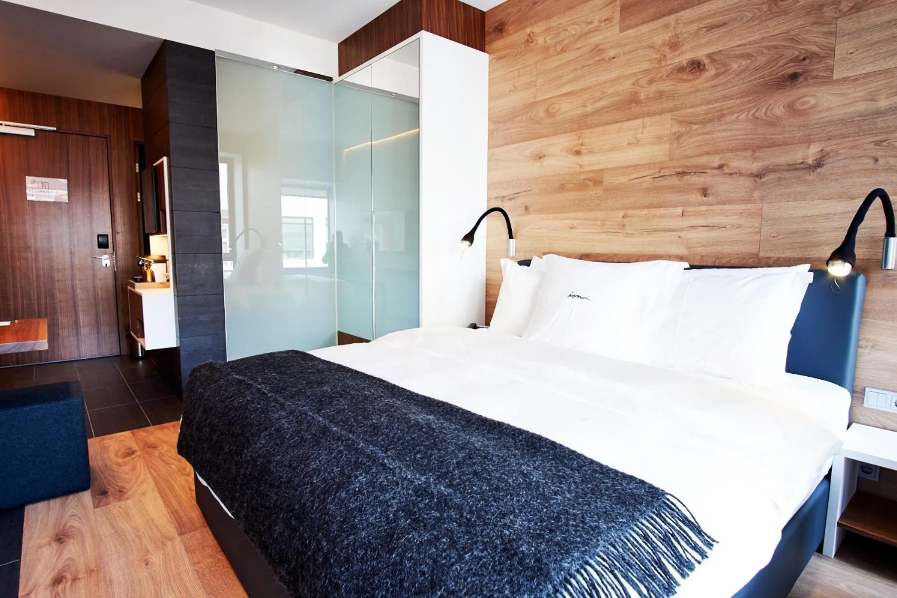 Bed in ION City Hotel, Reykjavik, a Member of Design Hotels