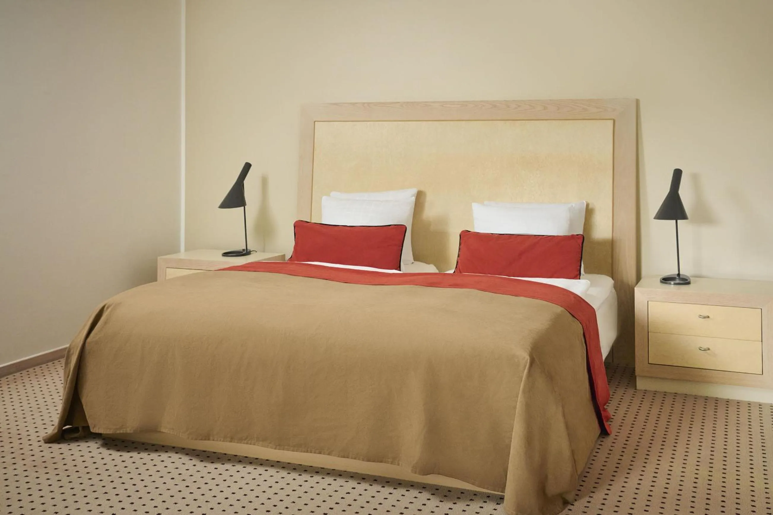 Bed in Munkebjerg Hotel