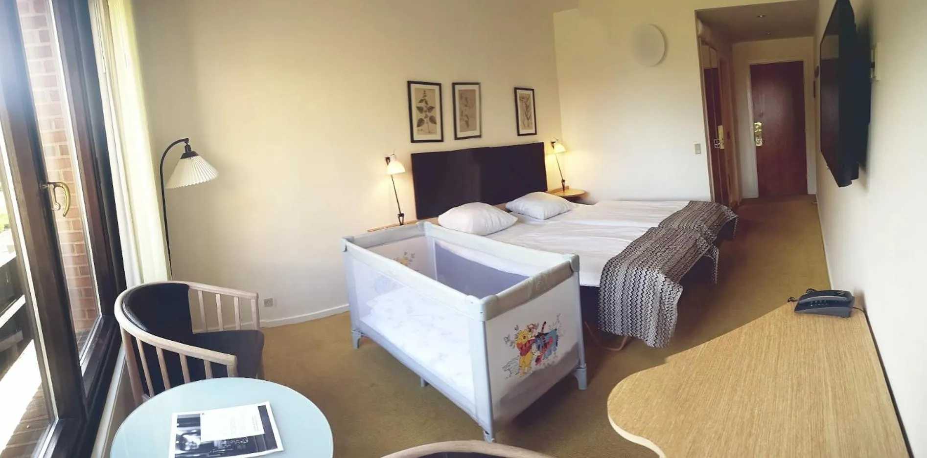 Photo of the whole room, Bed in Munkebjerg Hotel