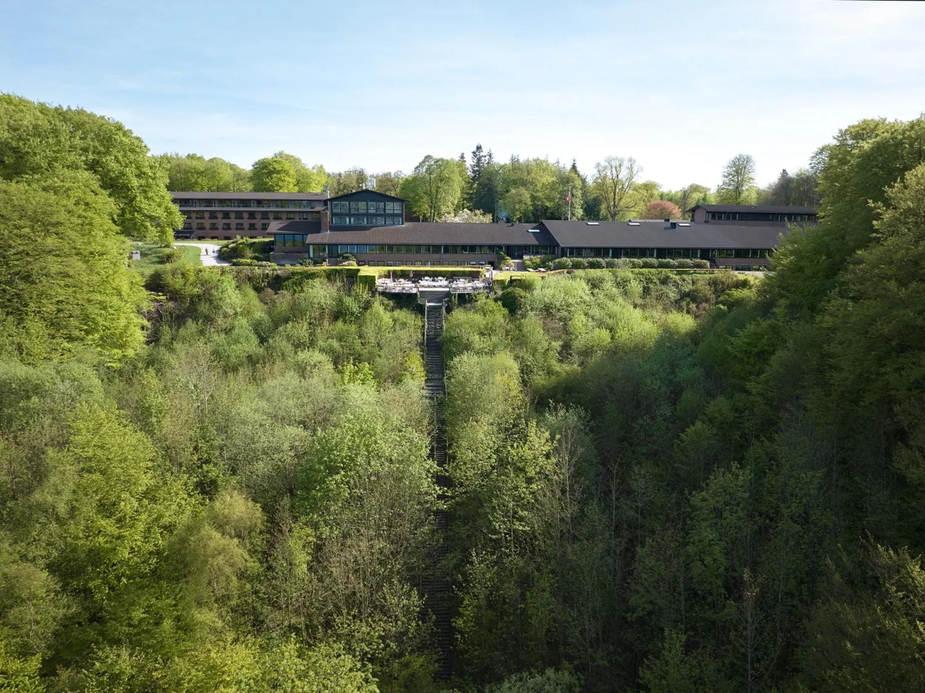 Property building in Munkebjerg Hotel