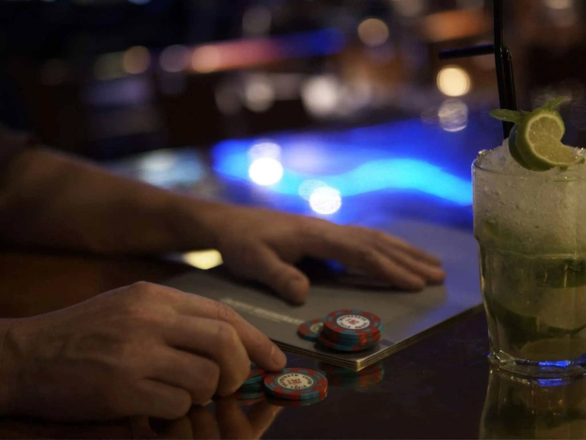 Drinks in Munkebjerg Hotel